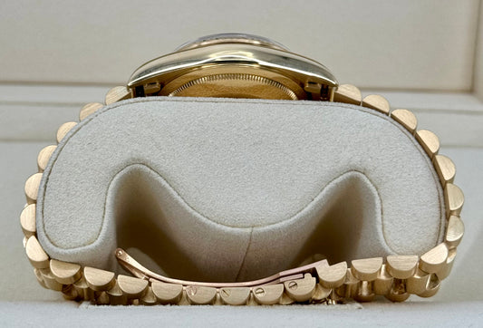 1988 Day-Date 36mm 18038 Gold Presidential Blue Vignette Dial - MyWatchLLC