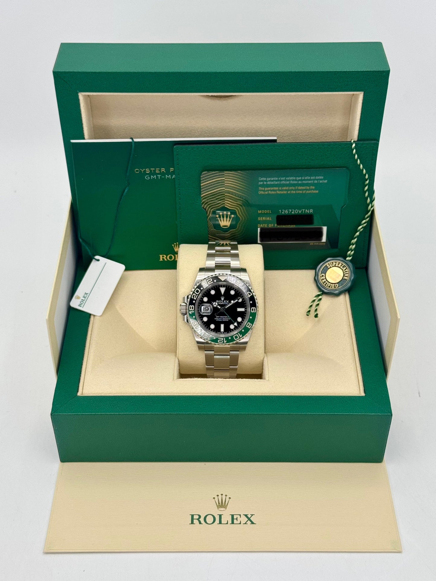 NEW 2025 Rolex GMT-Master II “Spriteâ€?40mm 126720VTNR Oyster - MyWatchLLC