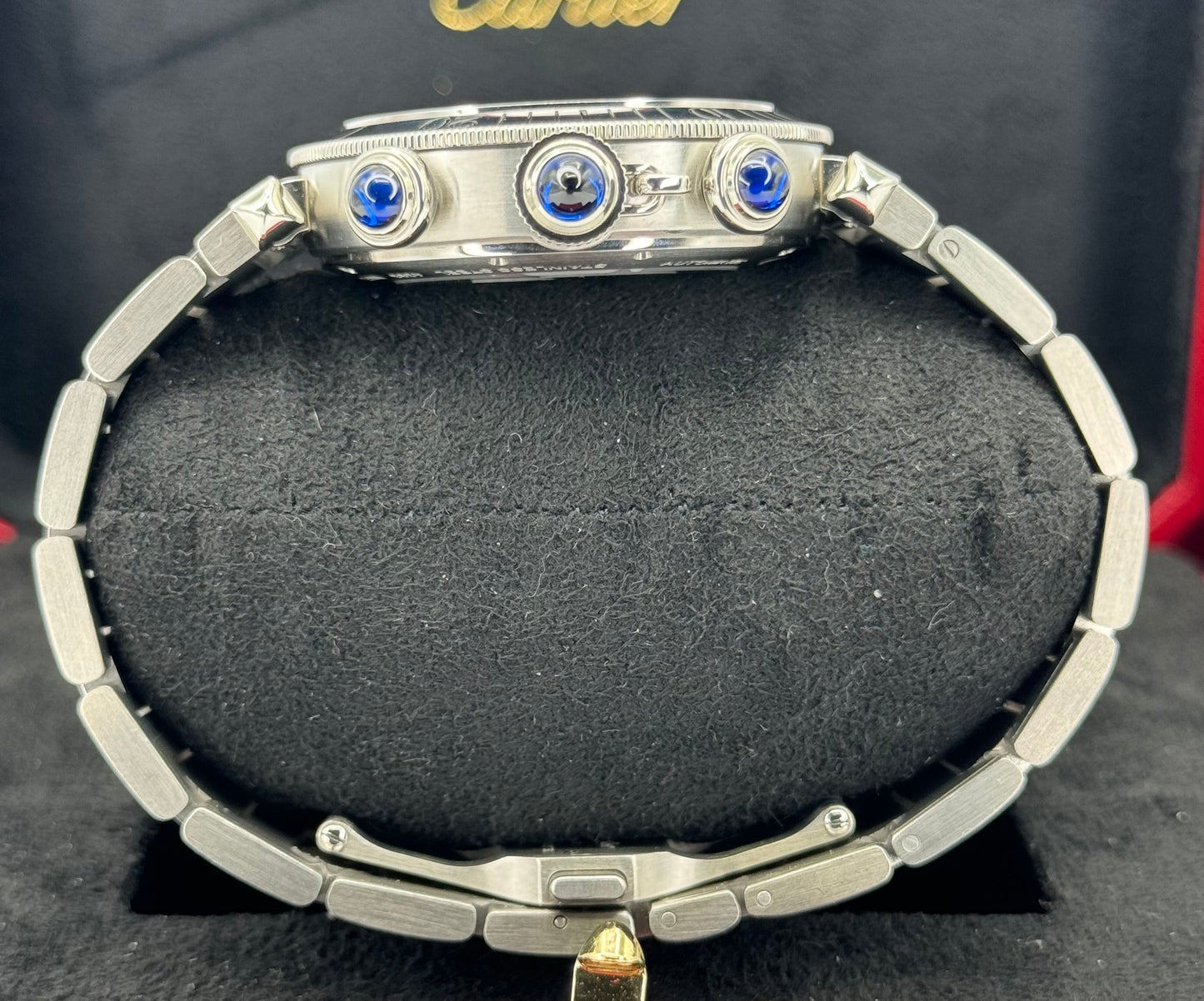 NEW 2023 Cartier Pasha 41mm Wspa0027 Chronograph Grey Dial - MyWatchLLC