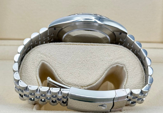 NEW 2023 Rolex Datejust 41mm 126334 Jubilee Green Motif Dial - MyWatchLLC