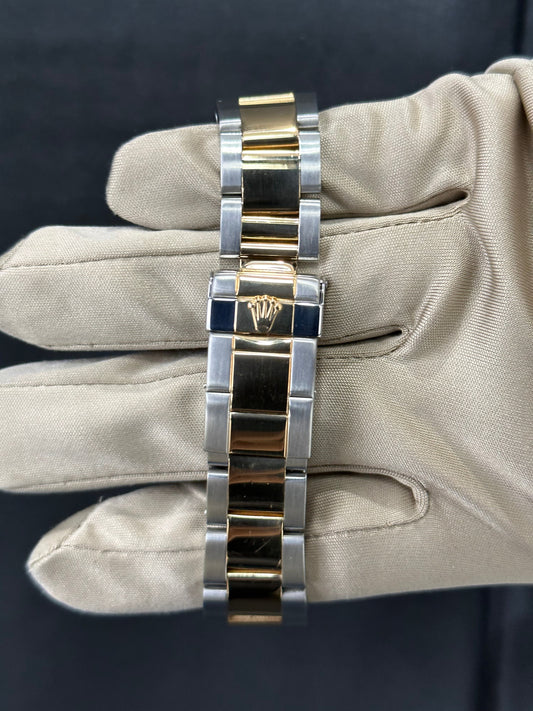 1991 Rolex Daytona 16523 Two-Tone Gold/Stainless Steel Zenith White Diamond Dial - MyWatchLLC