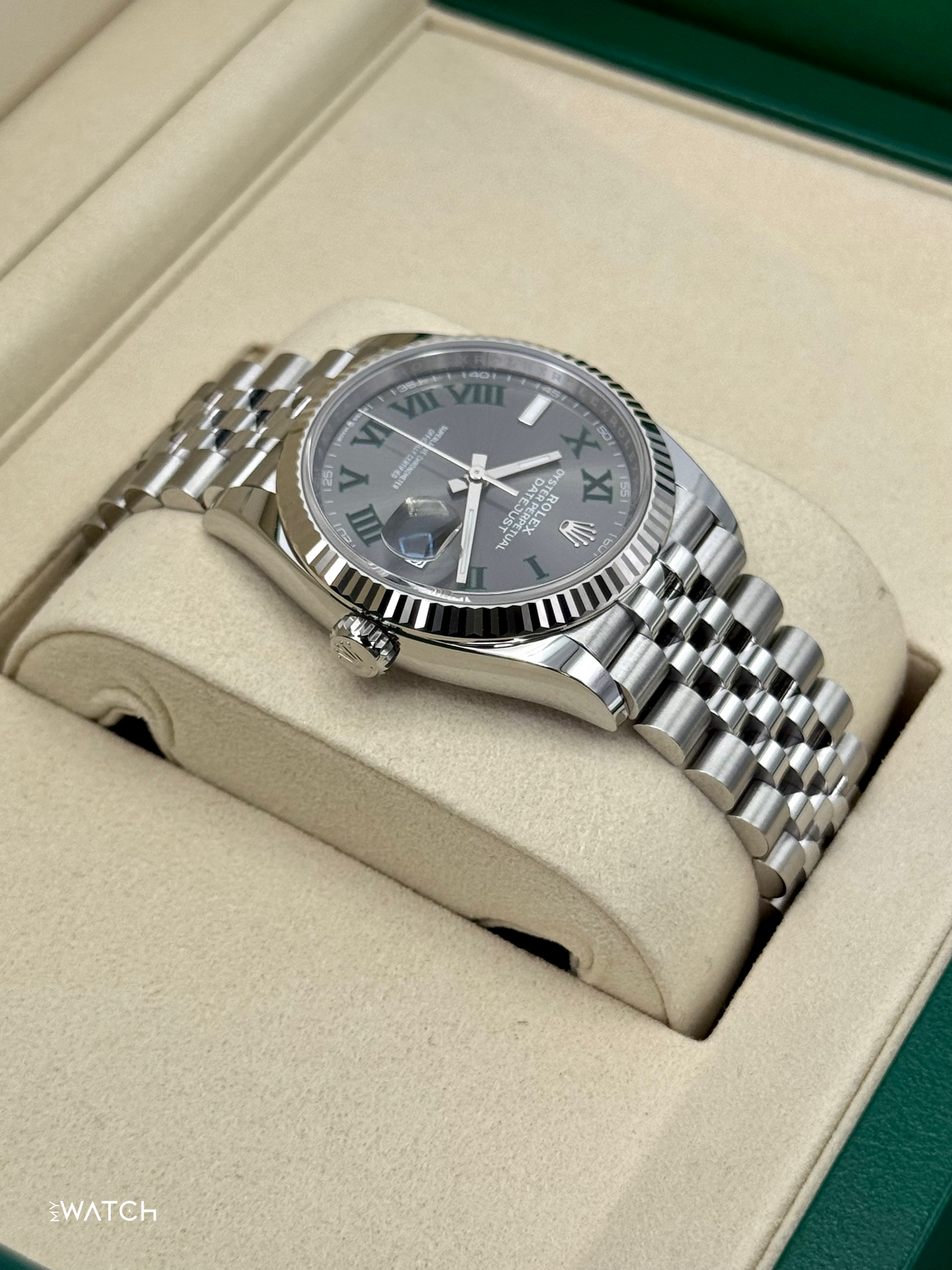 NEW 2025 Rolex Datejust 36mm 126234 Jubilee Wimbledon Dial