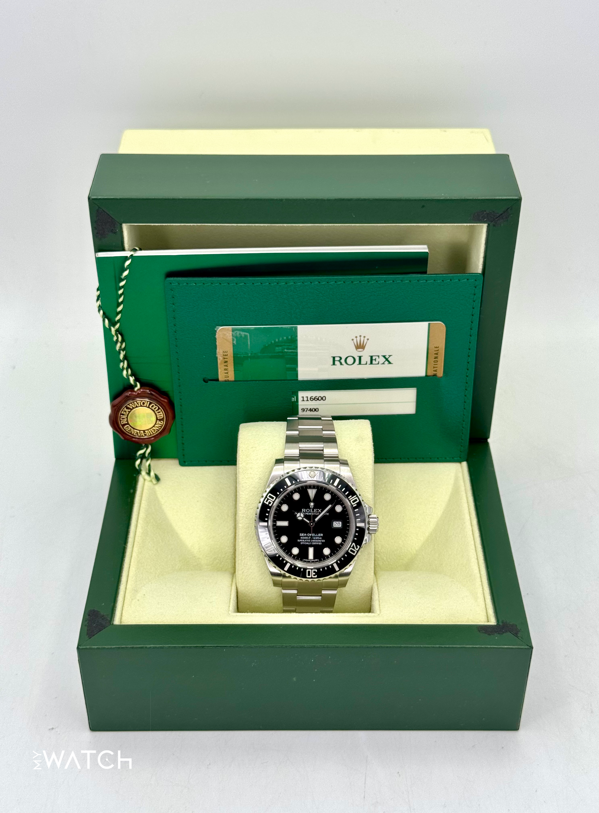 2015 Rolex Sea-Dweller 4000 "SD4K" 40mm 116600 Black Dial - MyWatchLLC