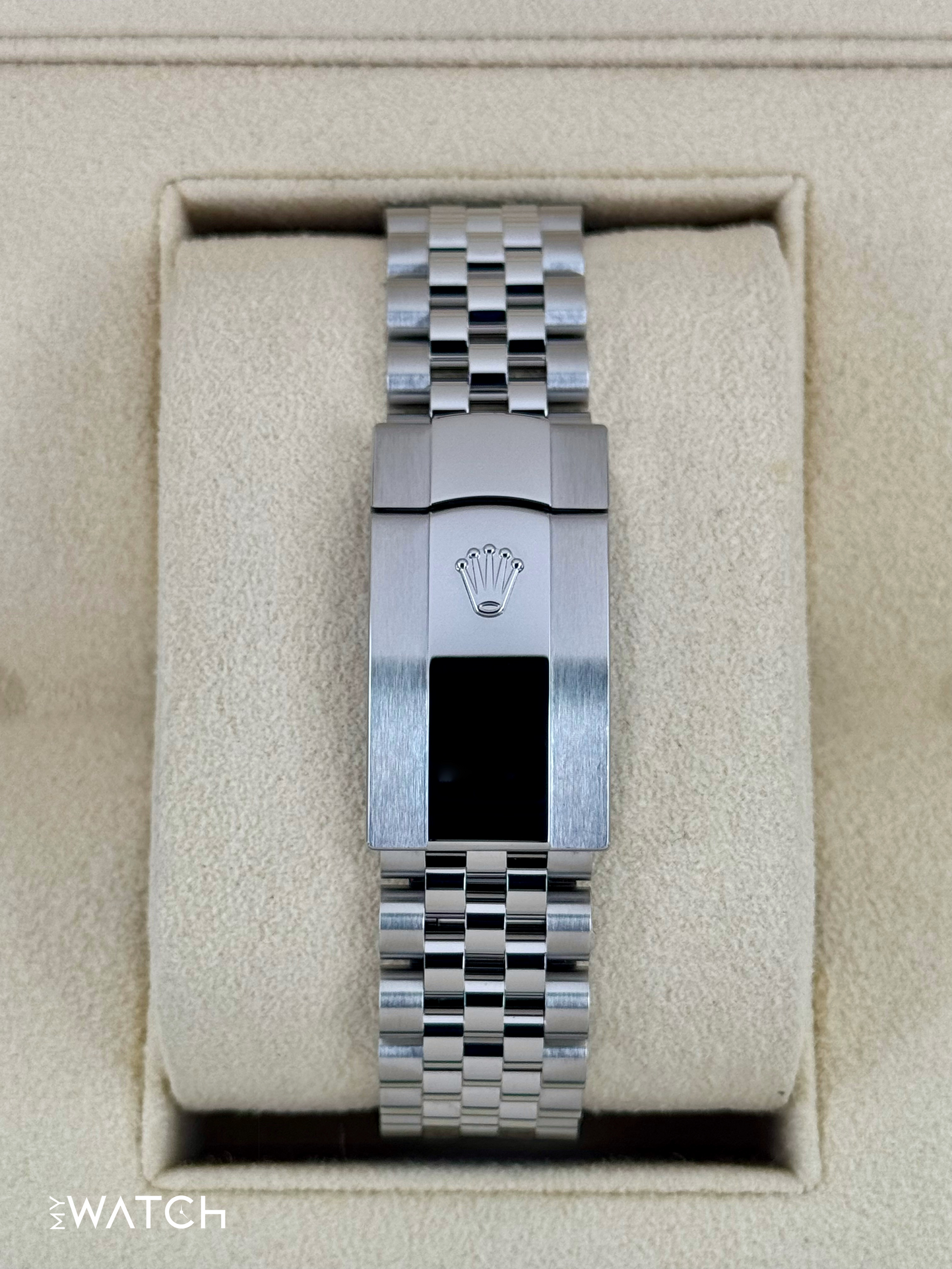 2023 Rolex Datejust 41mm 126334 Stainless Steel Jubilee Silver Dial - MyWatchLLC