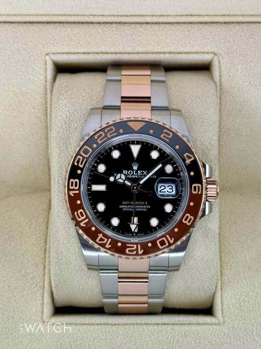 2022 Rolex GMT-Master II "Rootbeer" 40mm 126711CHNR Two-Tone - MyWatchLLC