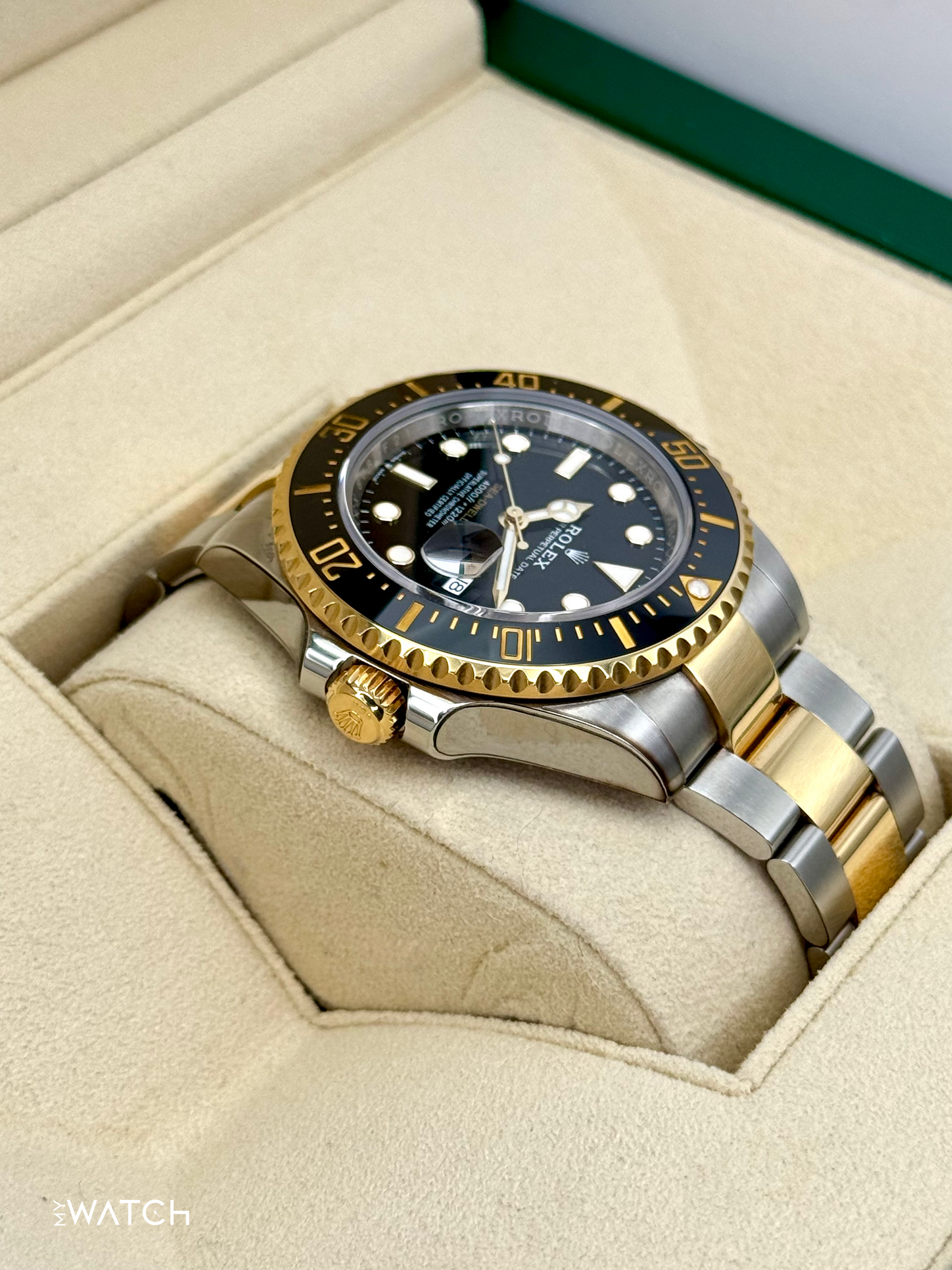 2023 Rolex Sea-Dweller 43mm 126603 Two-Tone Black Dial - MyWatchLLC