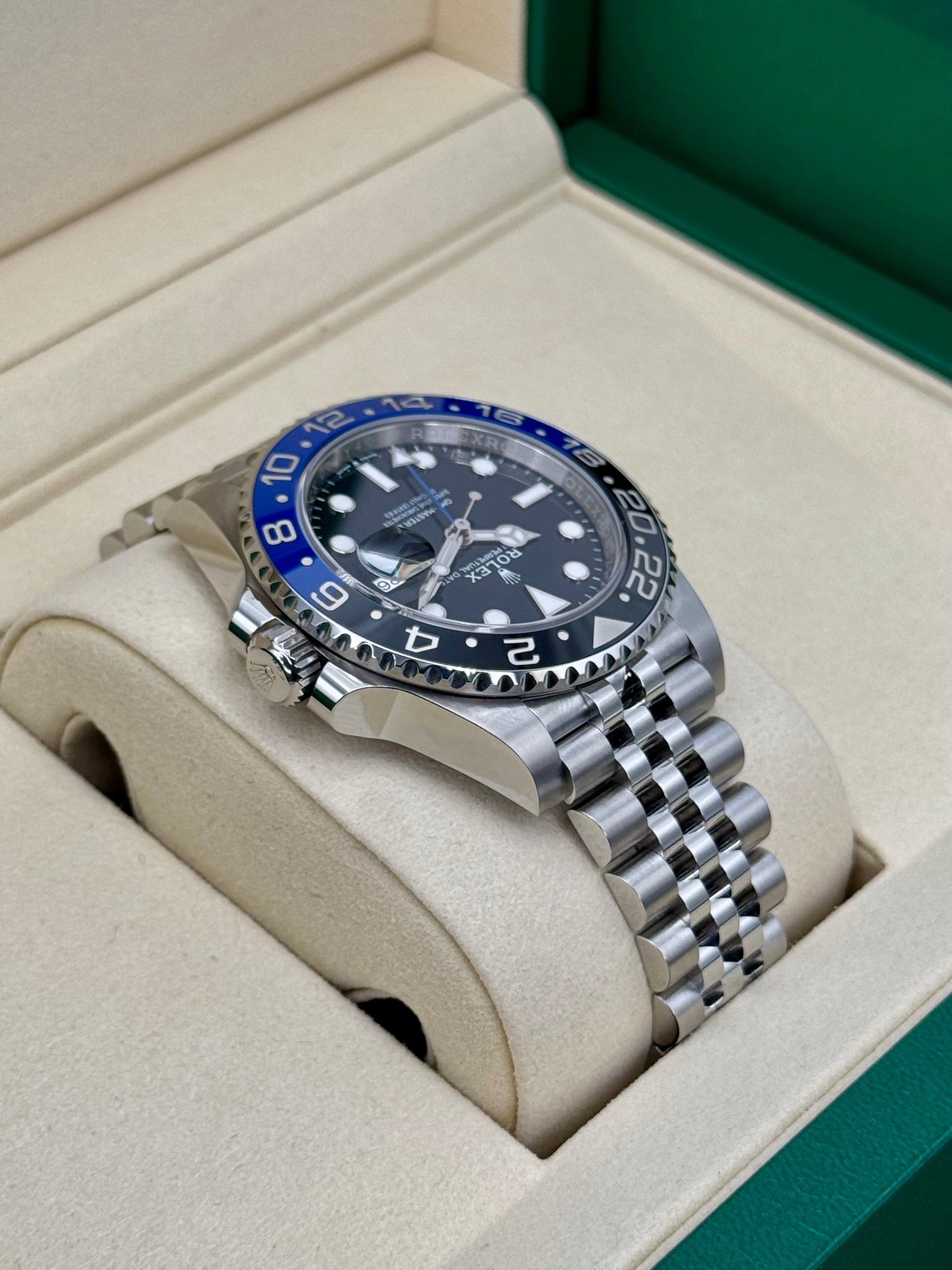 NEW 2025 Rolex GMT-Master II "Batgirl" 40mm 126710BLNR Jubilee - MyWatchLLC