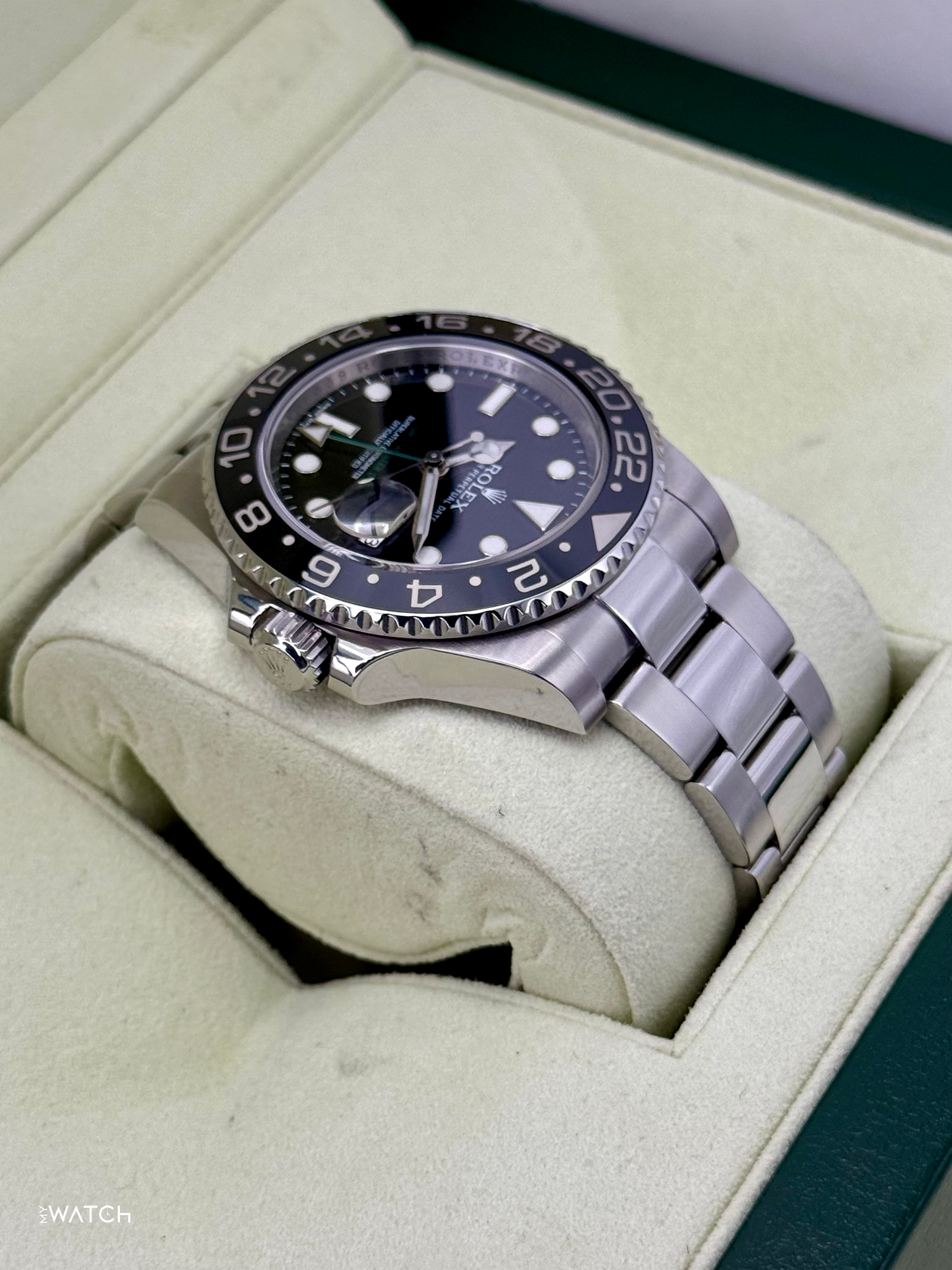 2013 Rolex GMT-Master II 40mm 116710LN Stainless Steel Black Dial - MyWatchLLC