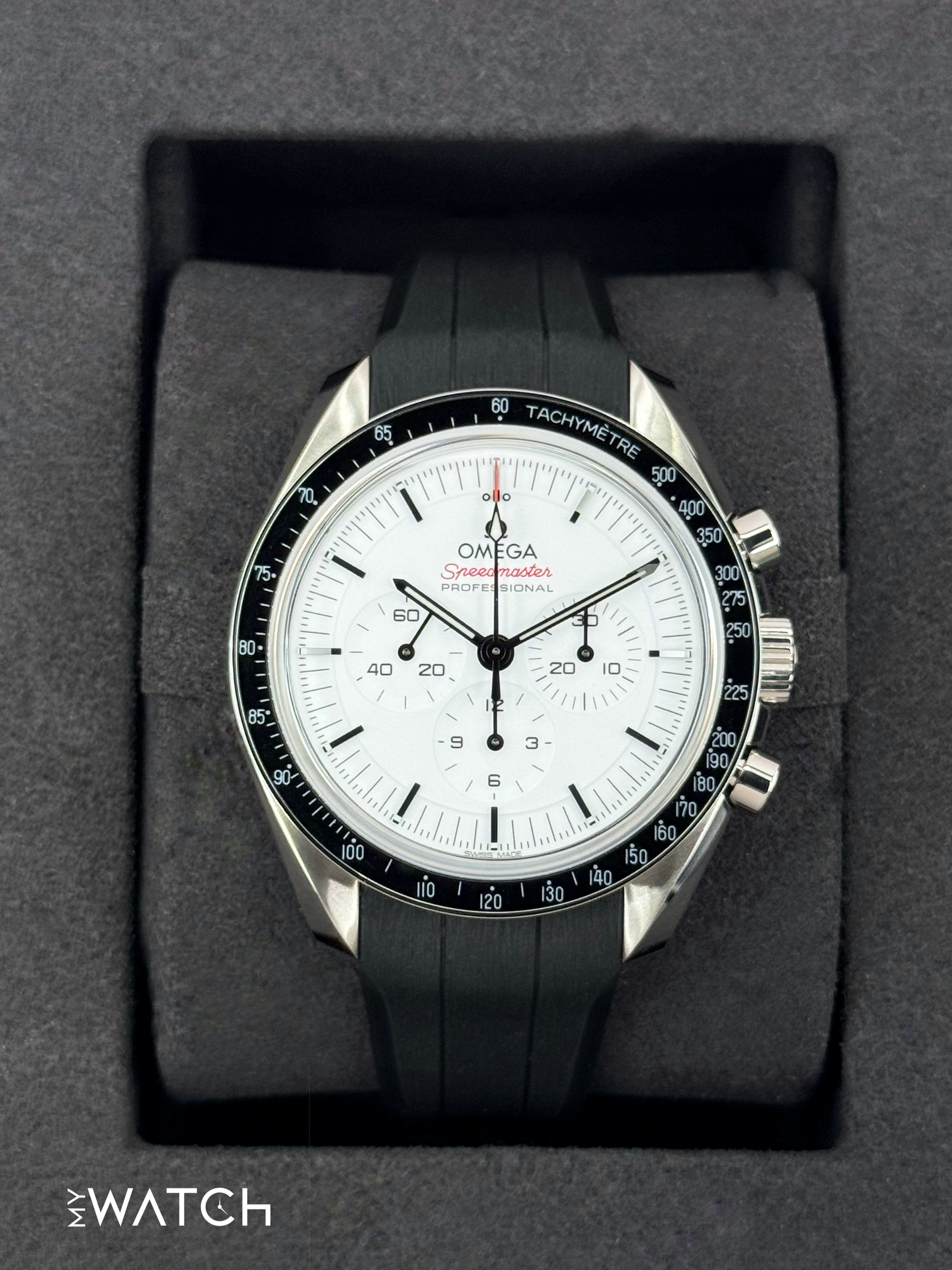 NEW 2025 Omega 42mm 310.32.42.50.04.001 Speedmaster Moonwatch Pro - MyWatchLLC