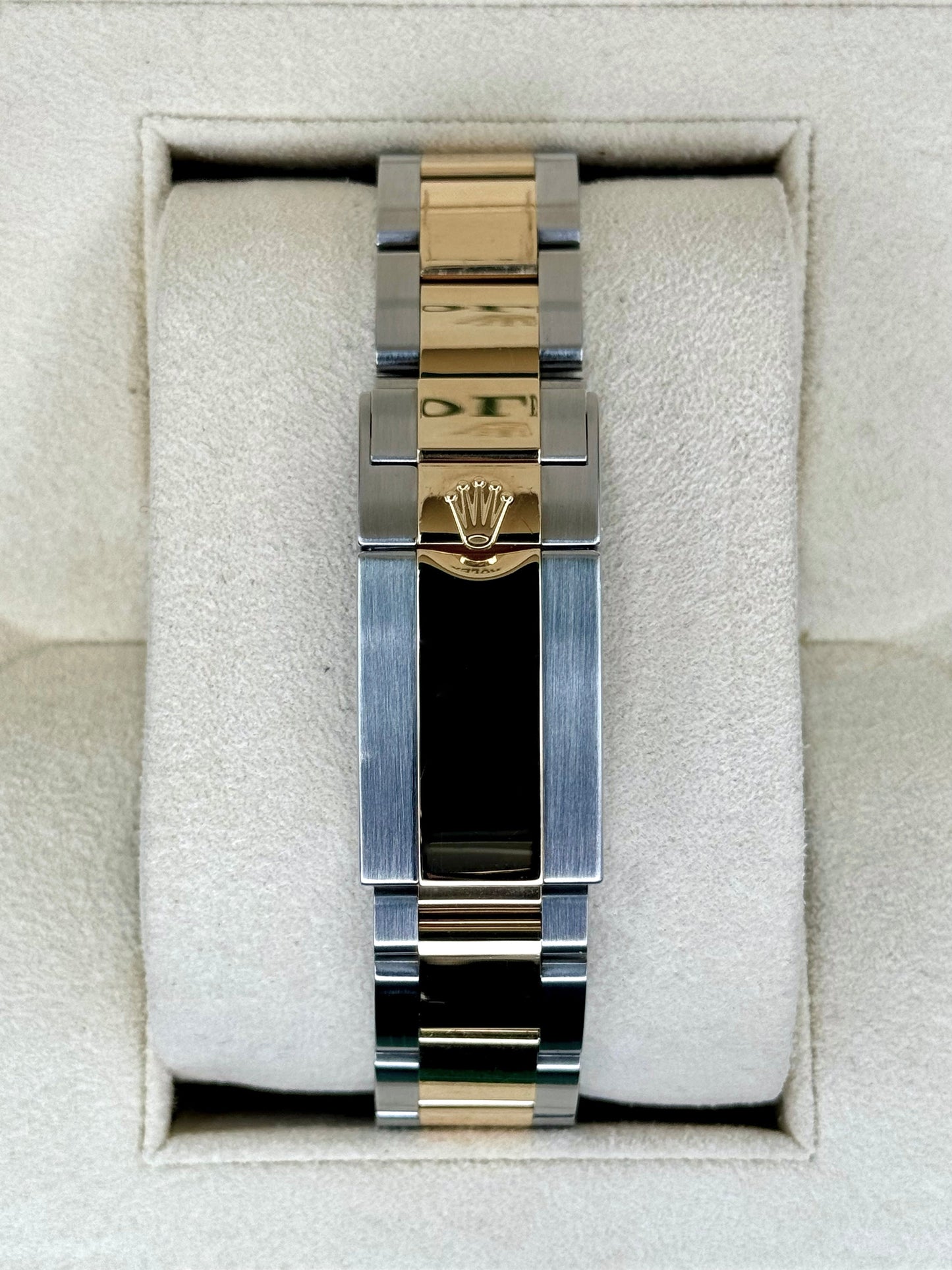 Rolex Daytona 40mm 116523 Two-Tone Blue Arabic Racing Dial - MyWatchLLC