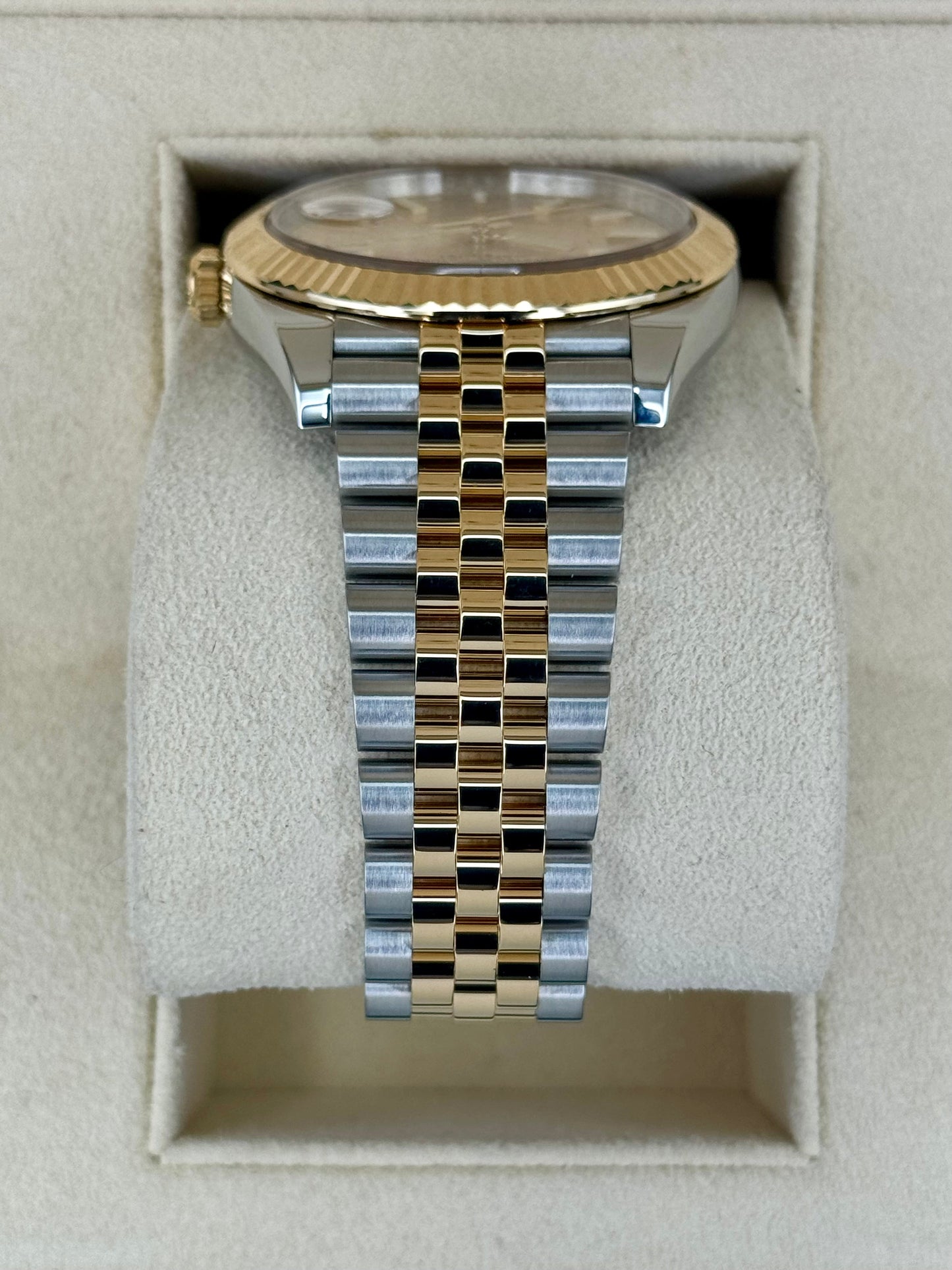 2022 Rolex Datejust 41mm 126333 Two-Tone Jubilee Champagne Dial - MyWatchLLC
