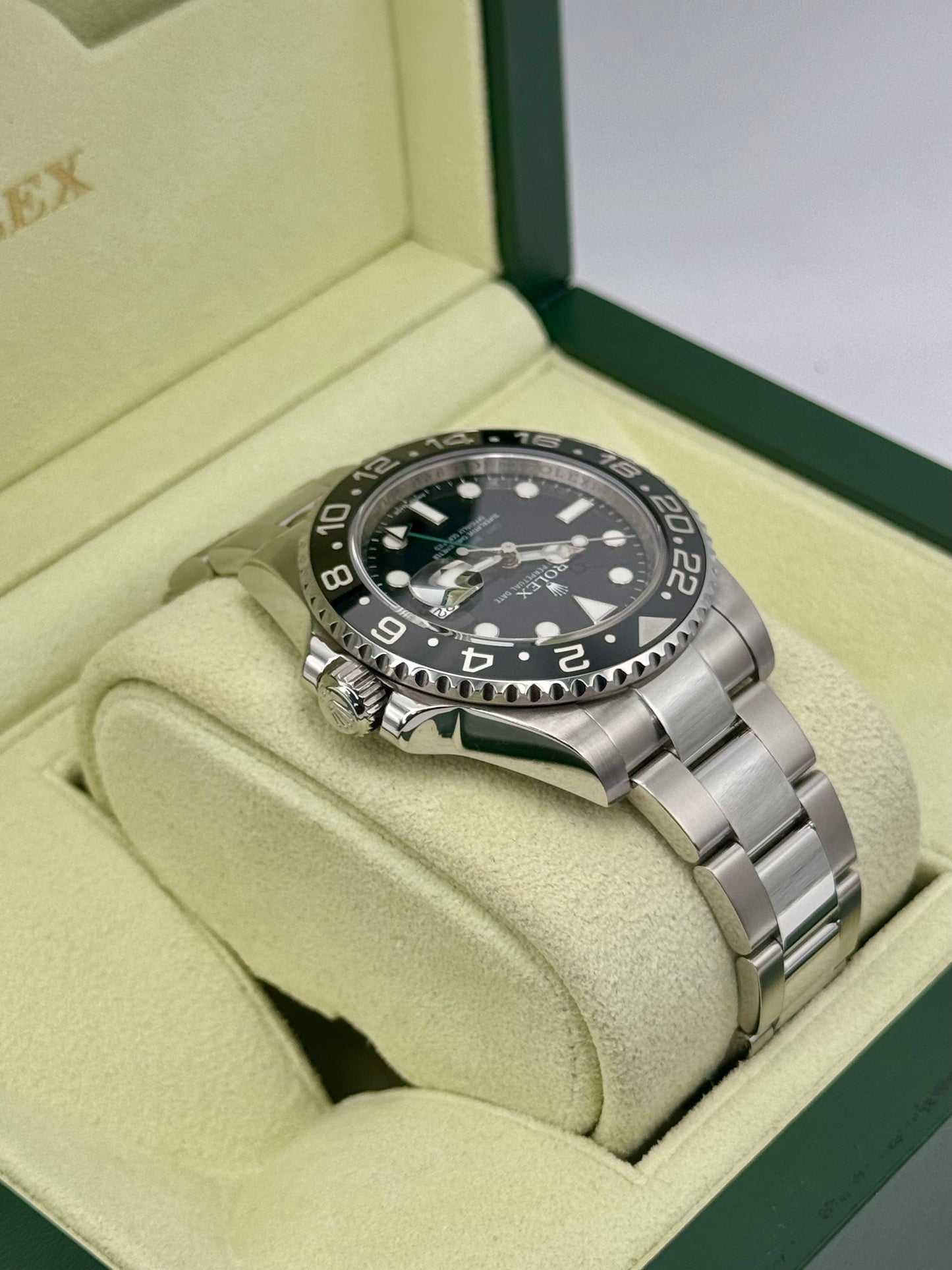 2012 Rolex GMT-Master II 40mm 116710LN Stainless Steel Black Dial - MyWatchLLC