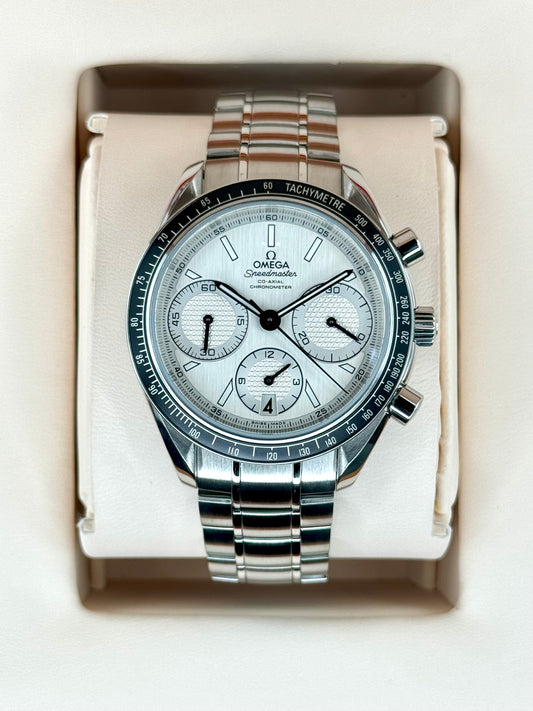 2020 Omega Speeedmaster Racing 40mm 326.30.40.5002.001 White Dial - MyWatchLLC