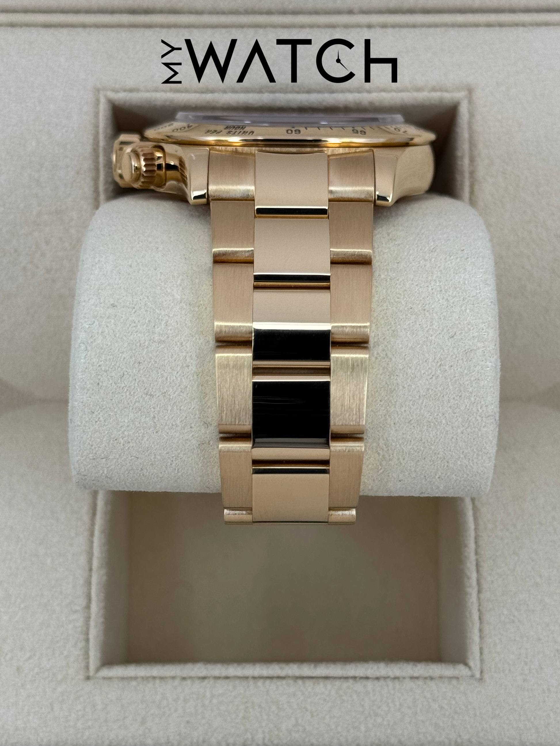 2000 Rolex Daytona "Paul Newman" 40mm 116528 Yellow Gold Black Dial - MyWatchLLC