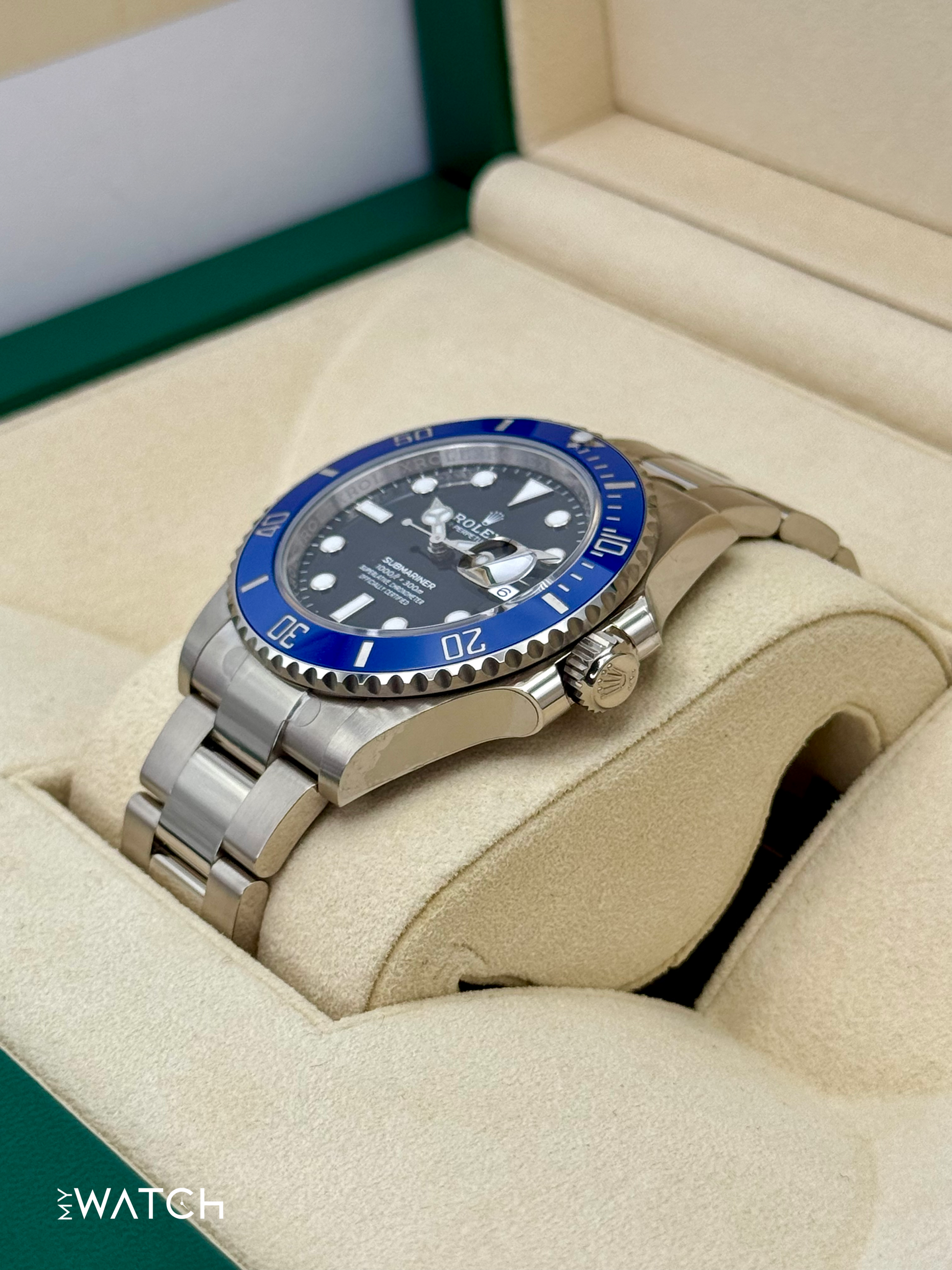 NEW 2025 Rolex Submariner “Cookie Monster â€?41mm 126619LB White Gold Black Dial - MyWatchLLC