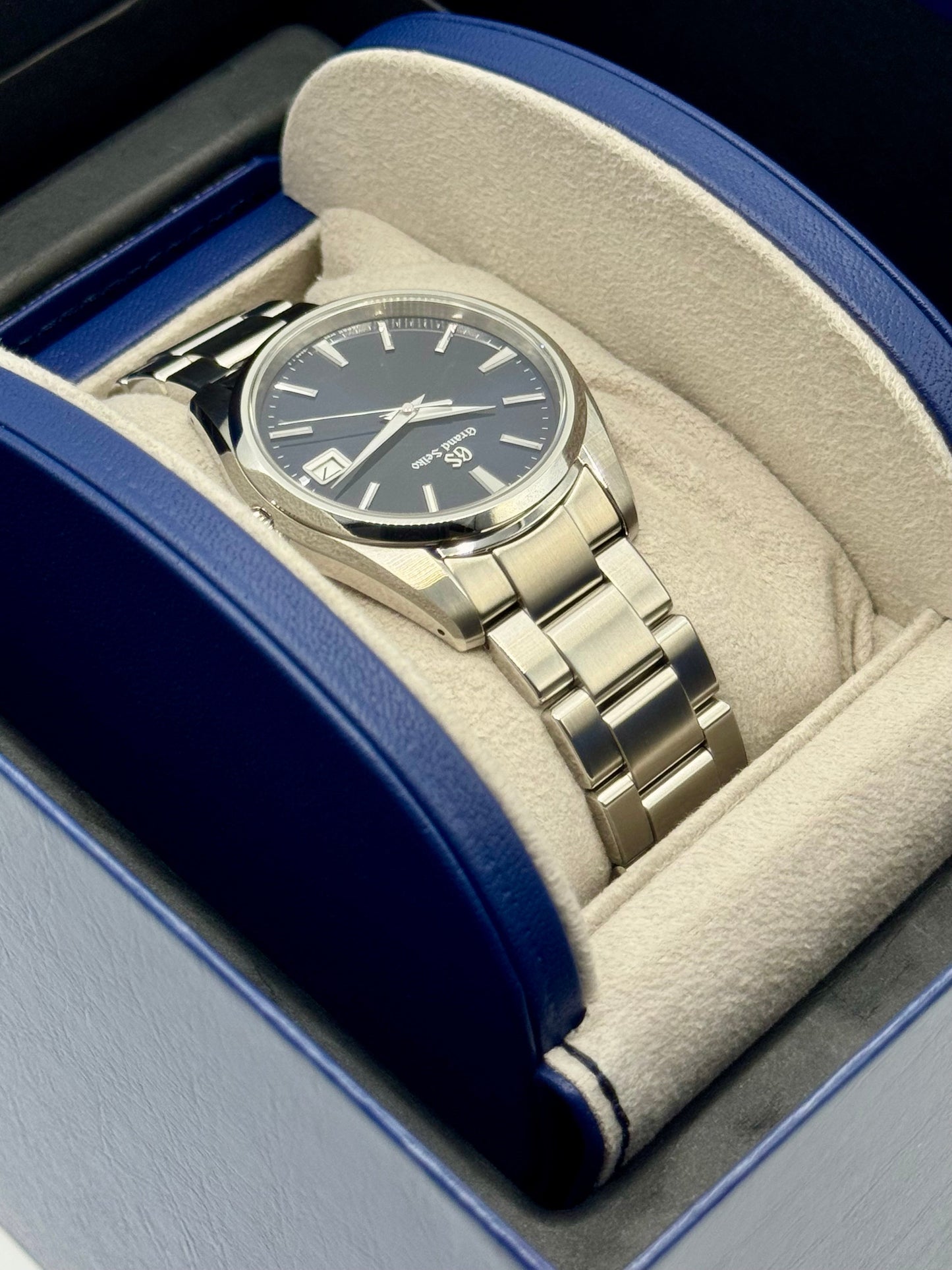 2025 Grand Seiko Heritage Collection 40mm SBGP013G Blue Dial - MyWatchLLC