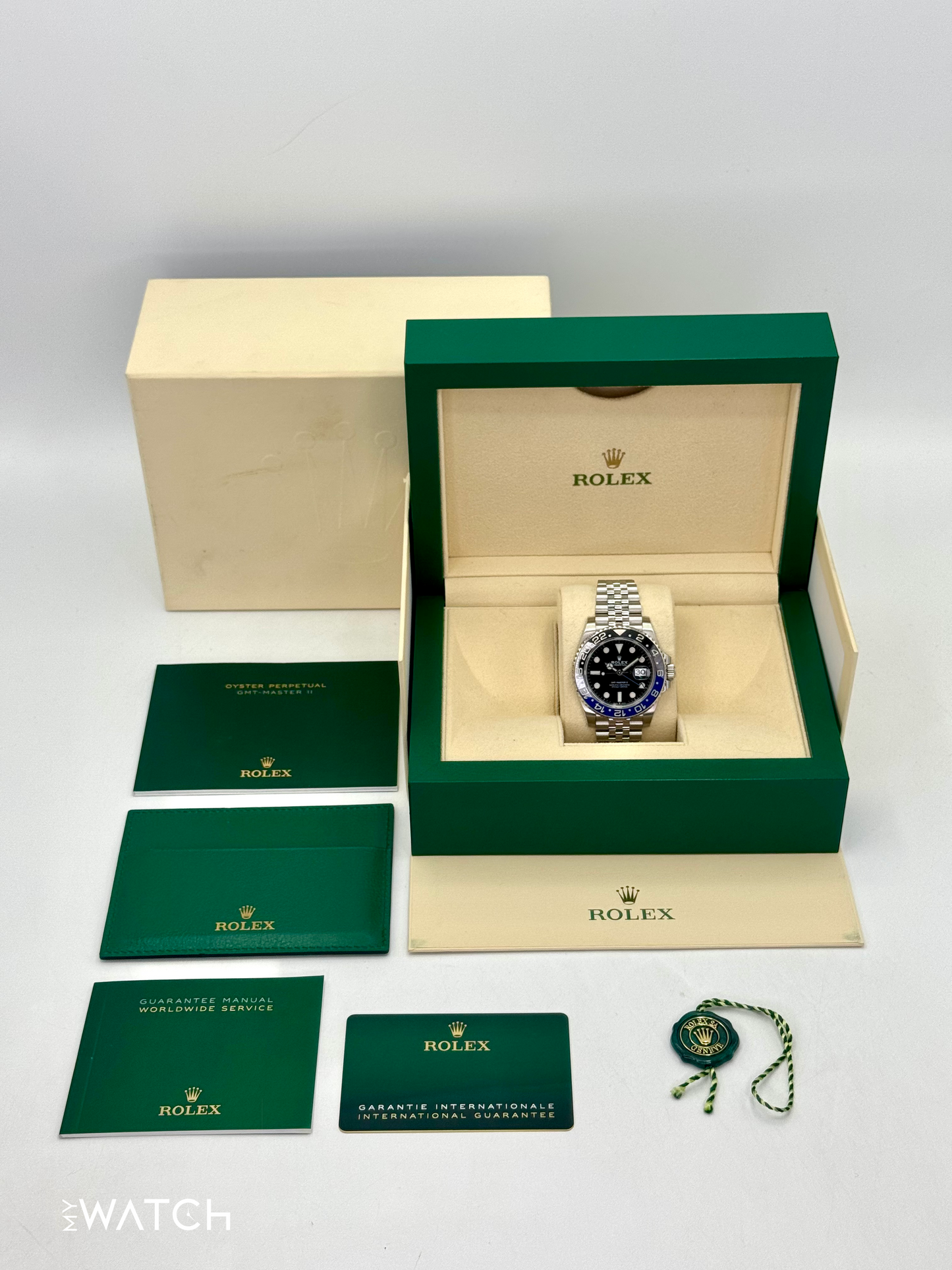 2022 Rolex GMT-Master II "Batgirl" 40mm 126710BLNR Jubilee - MyWatchLLC