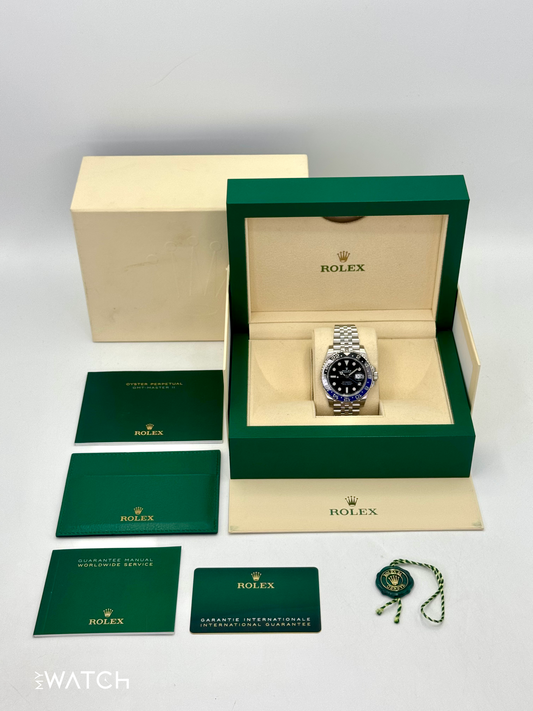 2022 Rolex GMT-Master II "Batgirl" 40mm 126710BLNR Jubilee - MyWatchLLC