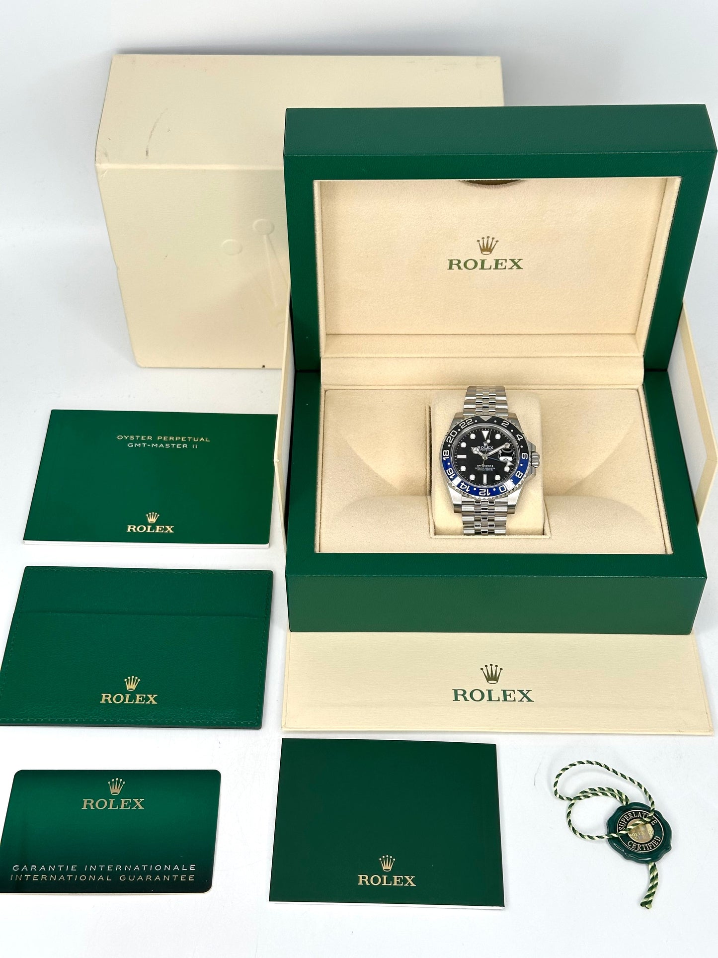 2025 Rolex GMT-Master II "Batgirl" 40mm 126710BLNR Jubilee - MyWatchLLC