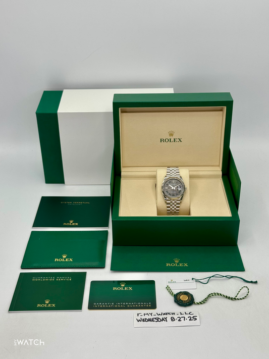 NEW 2025 Rolex Datejust 36mm 126234 Jubilee Wimbledon Dial