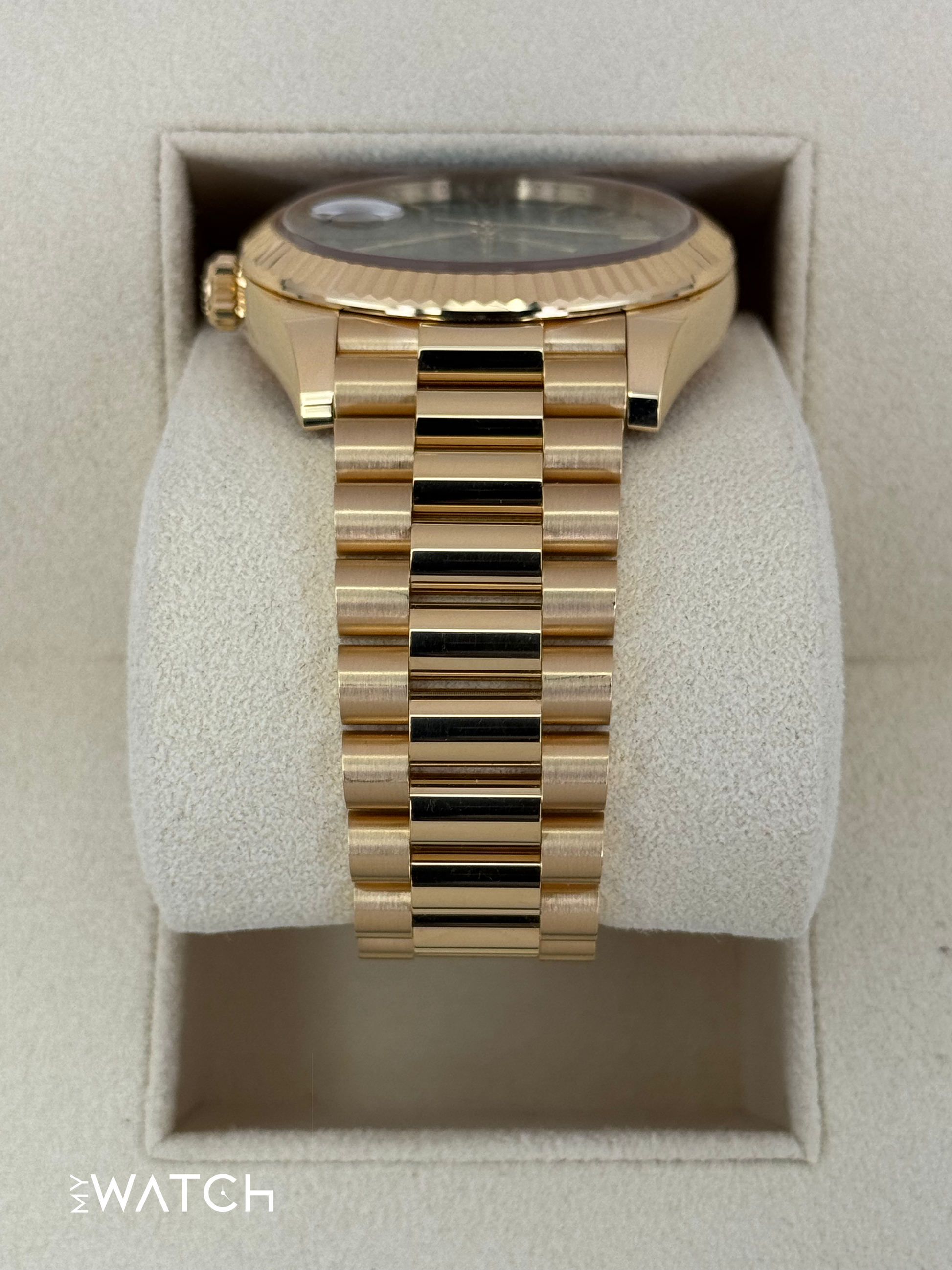 NEW 2025 Rolex Day-Date 40mm 228238 Presidential Green Dial - MyWatchLLC