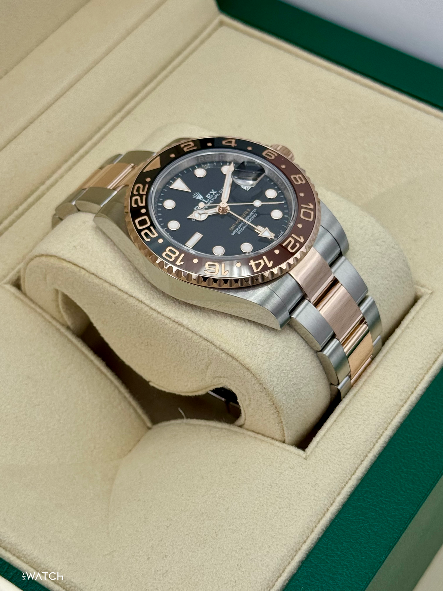 2022 Rolex GMT-Master II "Rootbeer" 40mm 126711CHNR Two-Tone