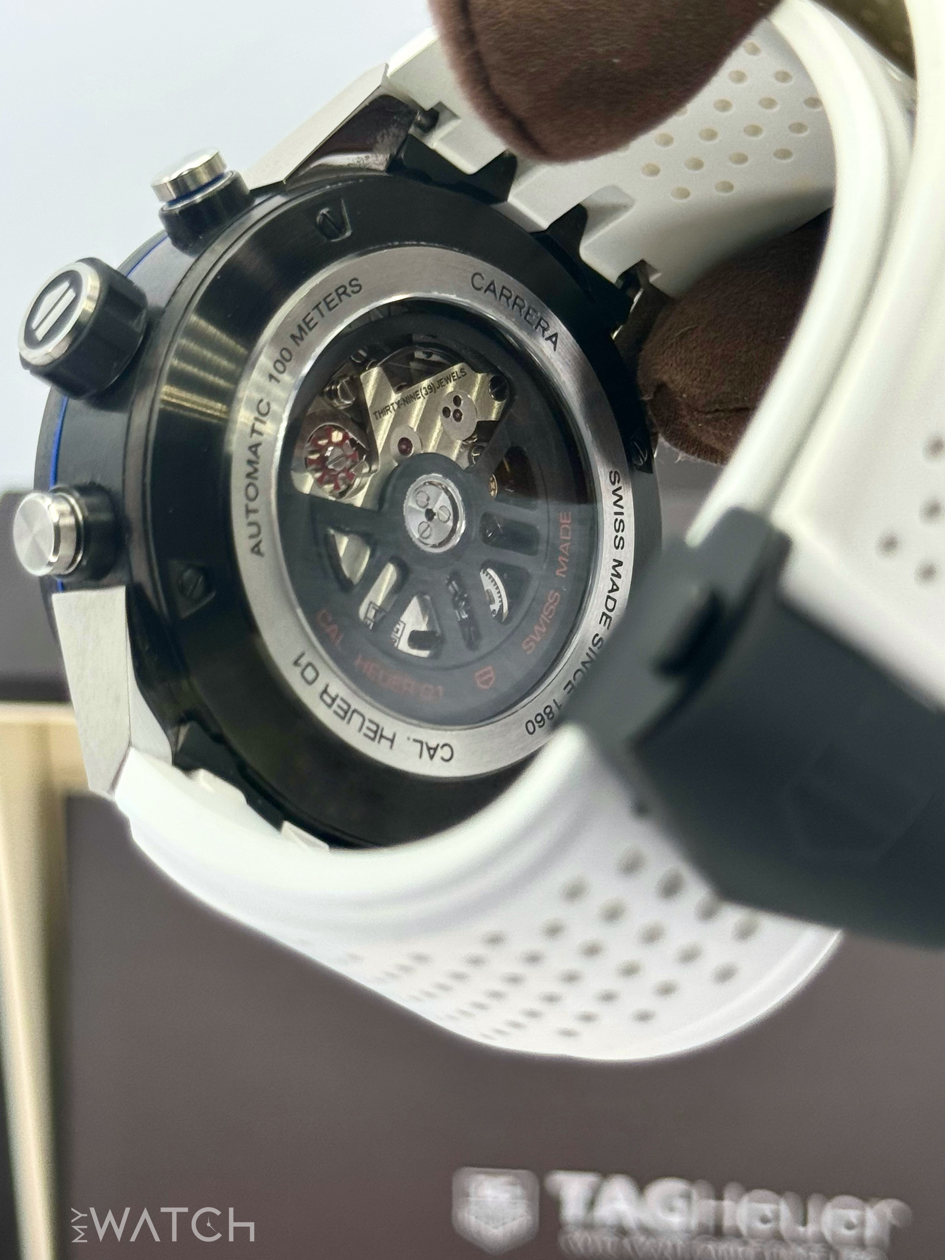 2017 Tag Heuer Carrera Calibre Heuer 01 45mm CAR2A1T.FT6052 Skeletonized - MyWatchLLC