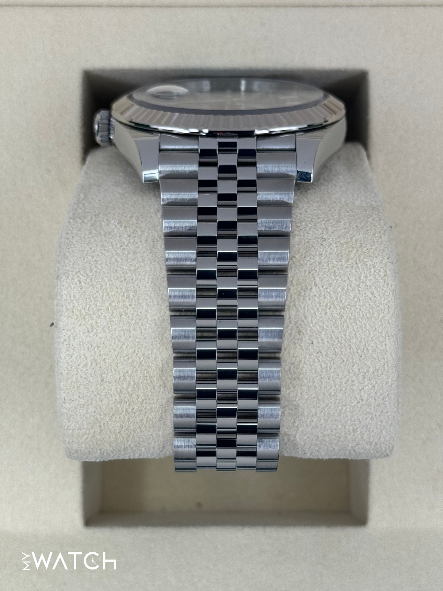 2025 Rolex Datejust 41mm 126334 Jubilee Green Dial - MyWatchLLC