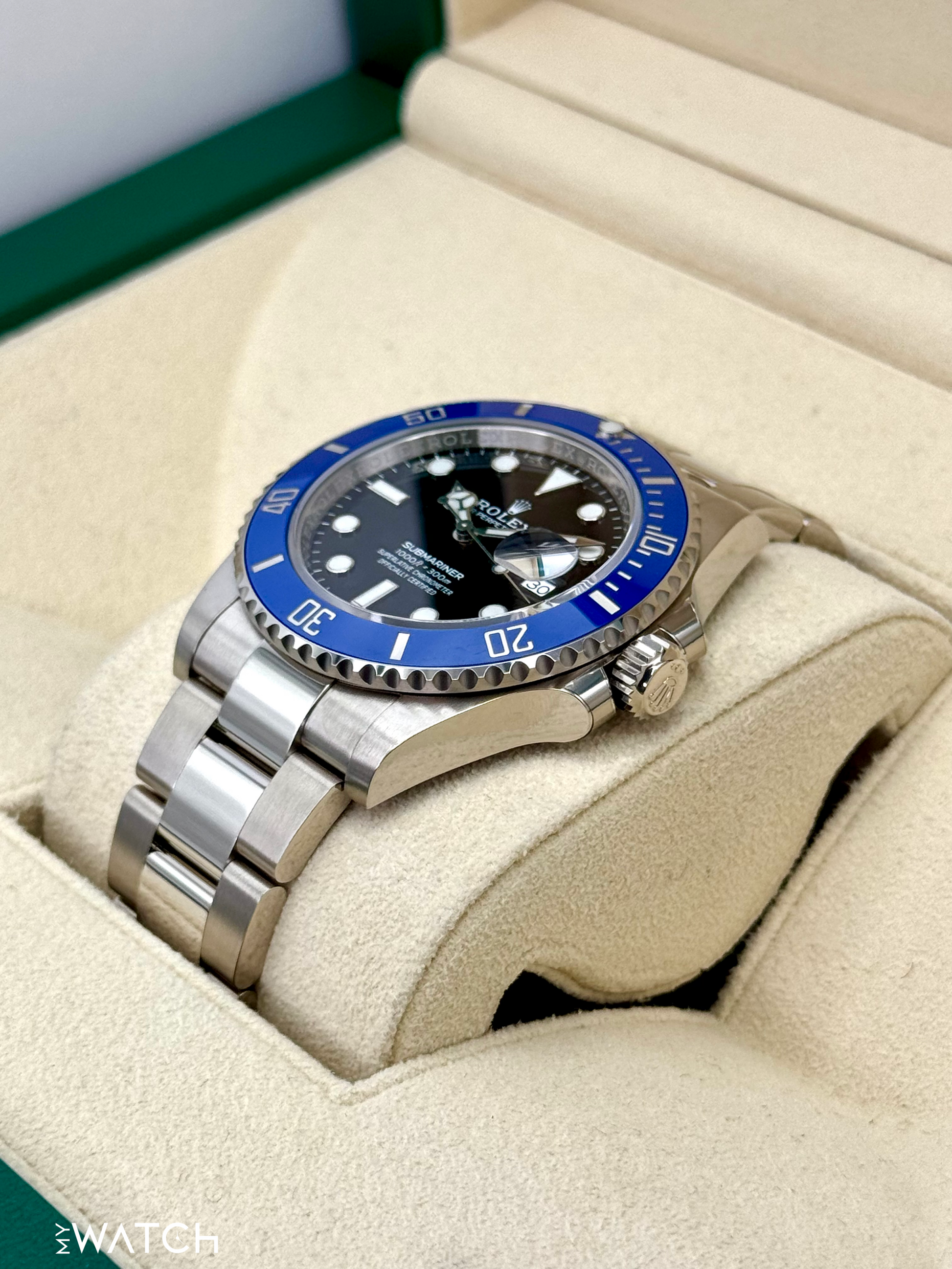 NEW 2022 Rolex Submariner “Cookie Monster â€?41mm 126619LB White Gold Black Dial - MyWatchLLC