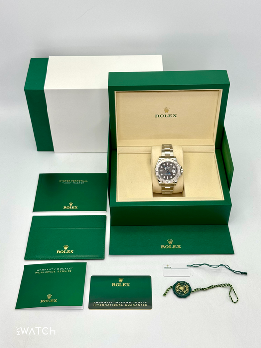 NEW 2025 Rolex Yacht-Master 40mm 126622 Stainless Steel Rhodium Dial - MyWatchLLC