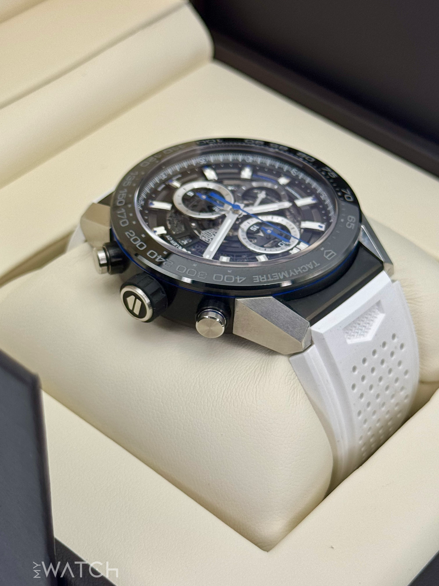 2017 Tag Heuer Carrera Calibre Heuer 01 45mm CAR2A1T.FT6052 Skeletonized - MyWatchLLC