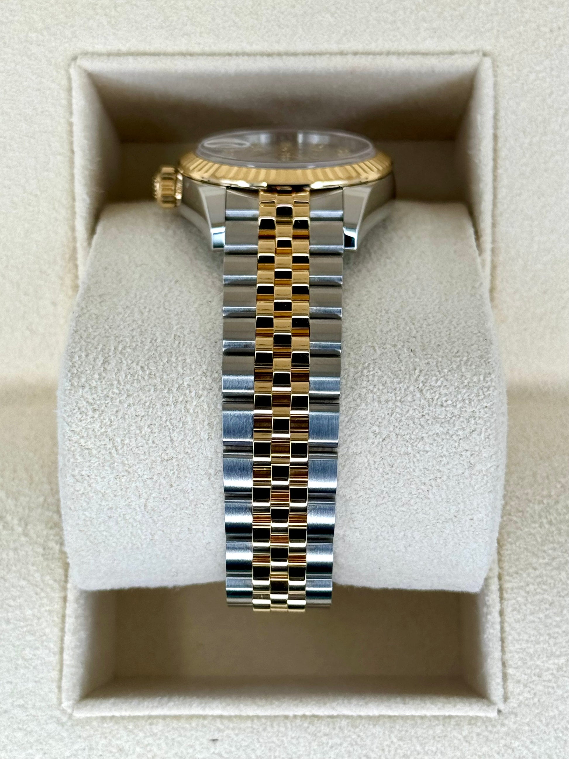 NEW 2024 Rolex Lady Datejust 28mm 279173 Jubilee Silver Diamond Dial - MyWatchLLC