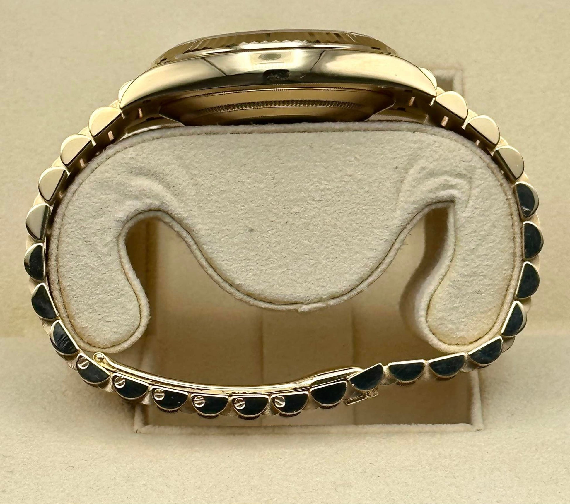 2019 Rolex Day-Date 40mm 228238 YG President White Roman Numeral Dial - MyWatchLLC