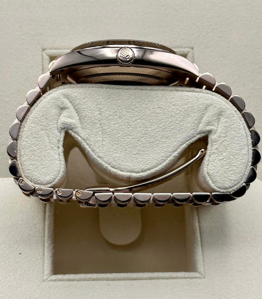 NEW 2020 Rolex Day-Date 40mm 228235 Rose Gold Green Roman Numerals - MyWatchLLC