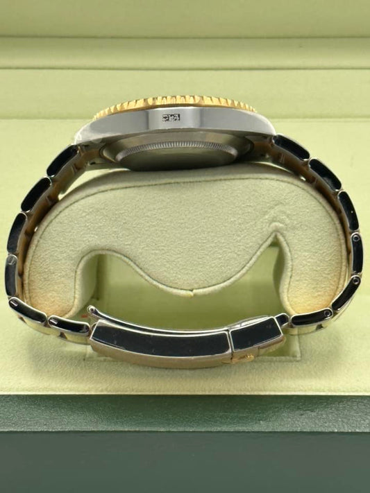 NEW OLD STOCK 2012 Rolex Submariner 116613LB RARE FLAT BLUE DIAL - MyWatchLLC