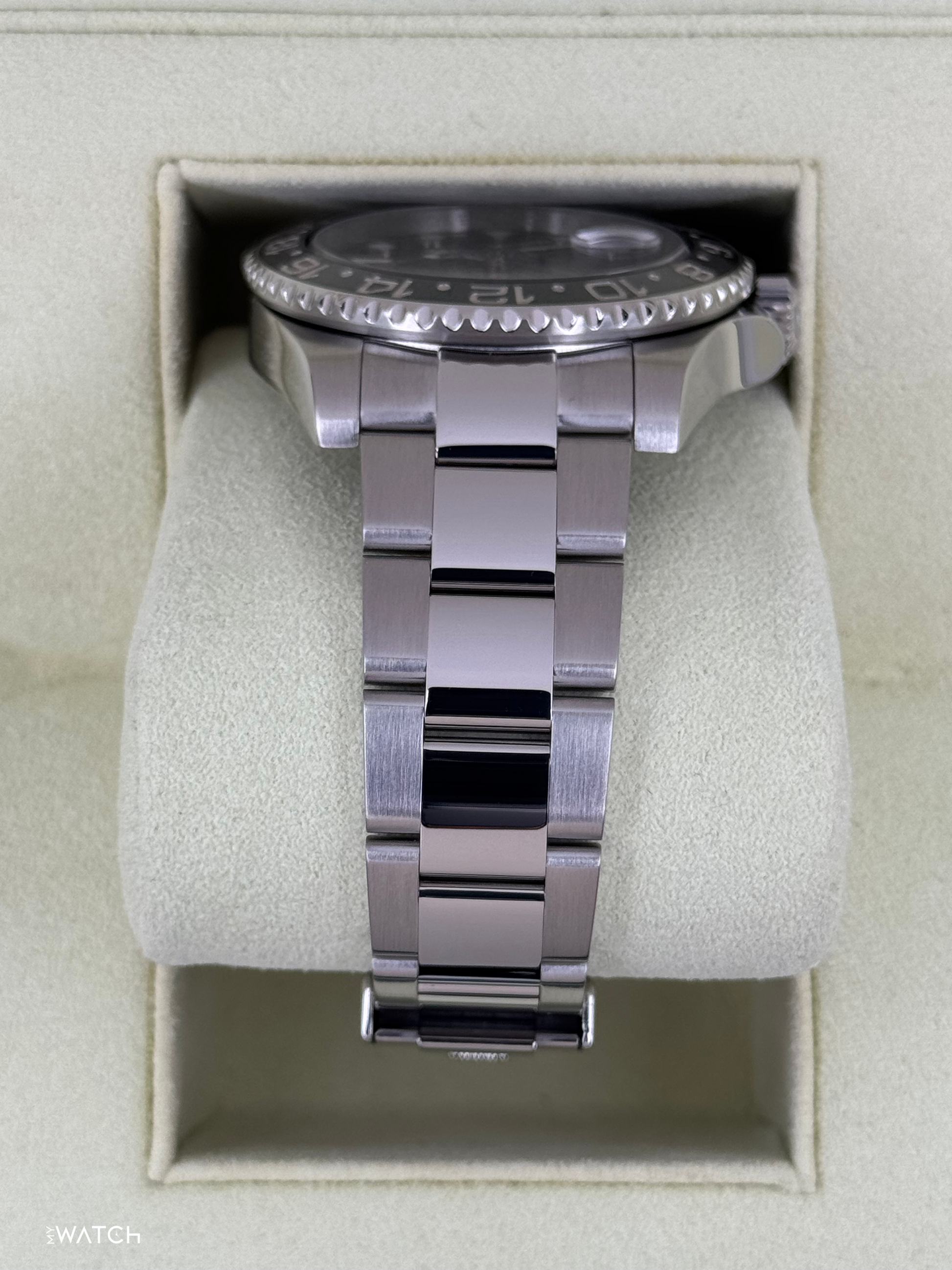 2011 Rolex GMT-Master II 40mm 116710LN Stainless Steel Black Dial - MyWatchLLC