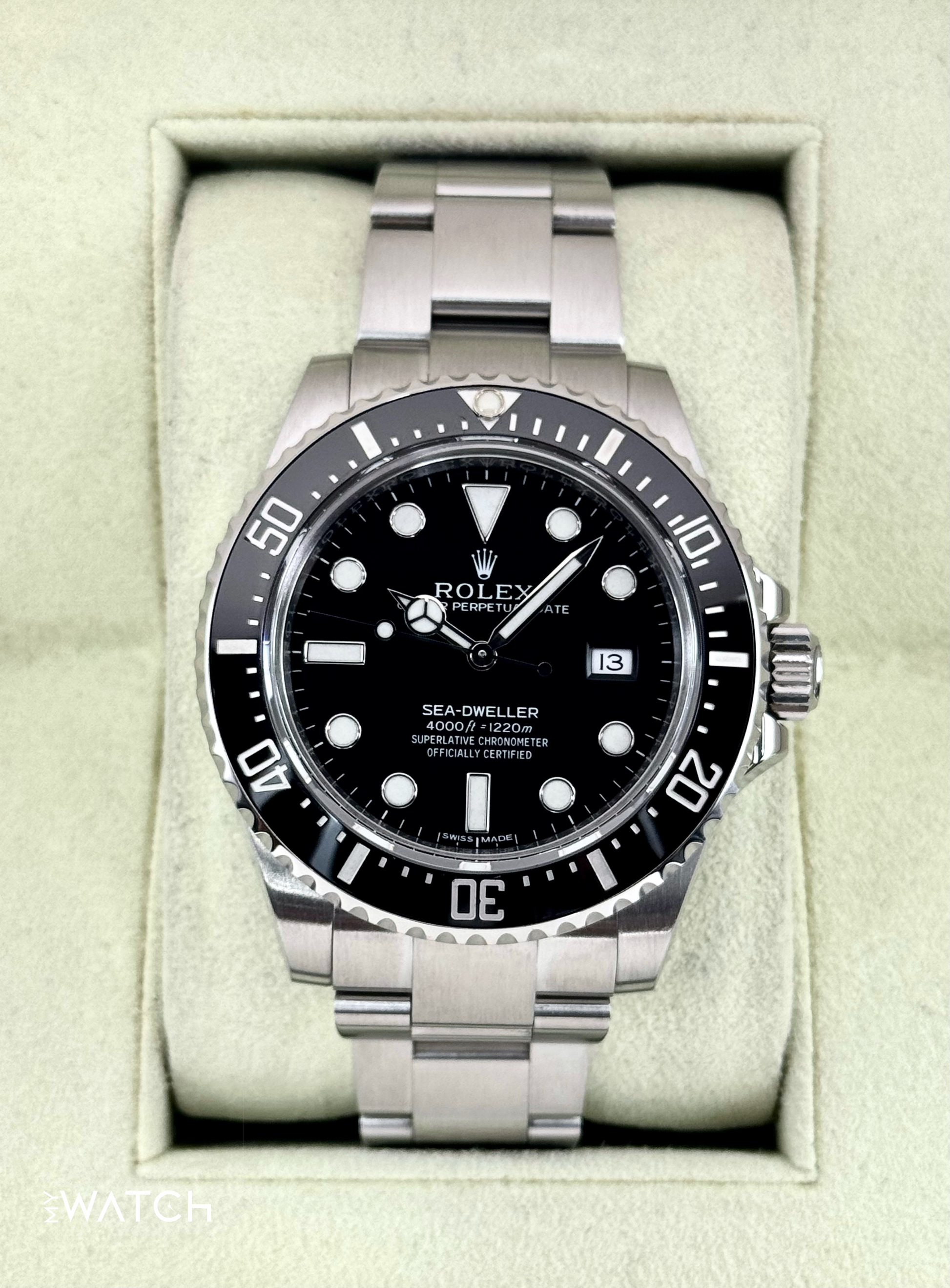 2014 Rolex Sea-Dweller 4000 "SD4K" 40mm 116600 Black Dial - MyWatchLLC