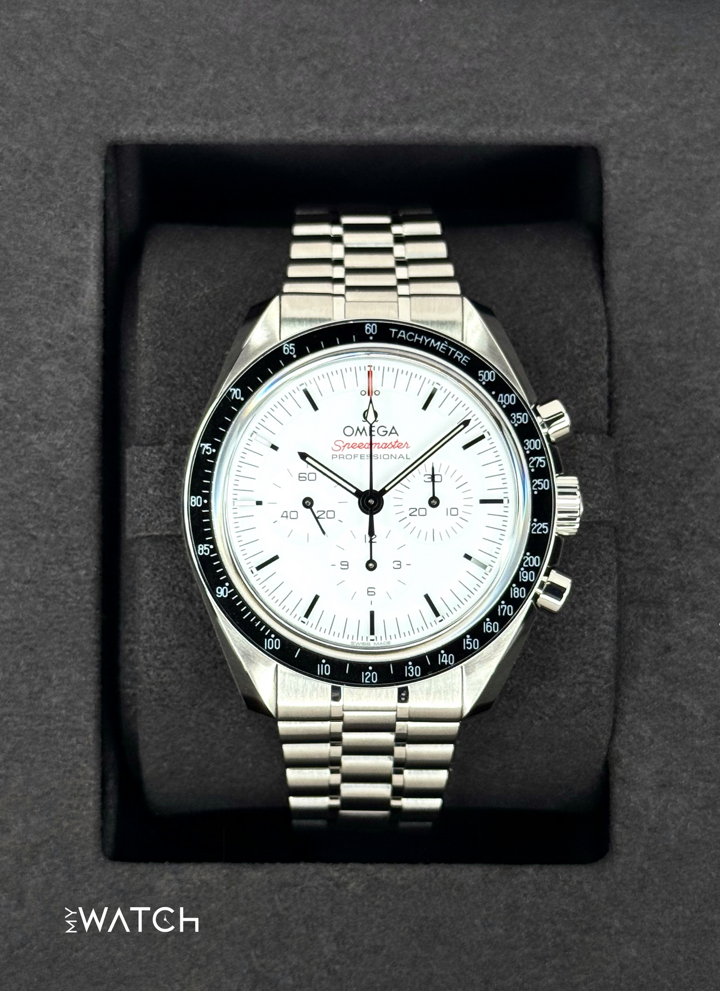 2025 Omega Speedmaster Moonwatch Pro 42mm 310.30.42.50.04.001 White Dial - MyWatchLLC