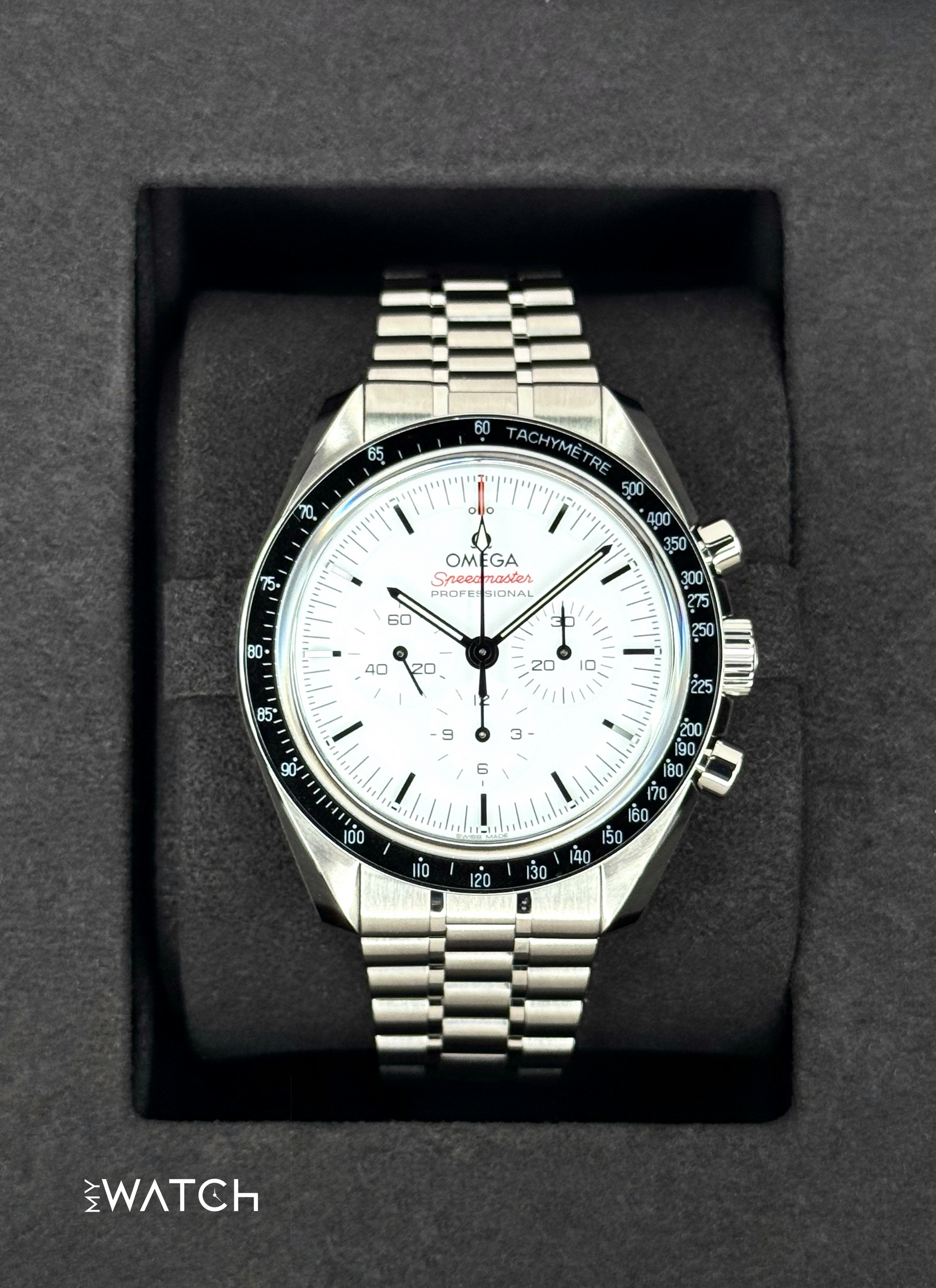 2025 Omega Speedmaster Moonwatch Pro 42mm 310.30.42.50.04.001 White Dial - MyWatchLLC