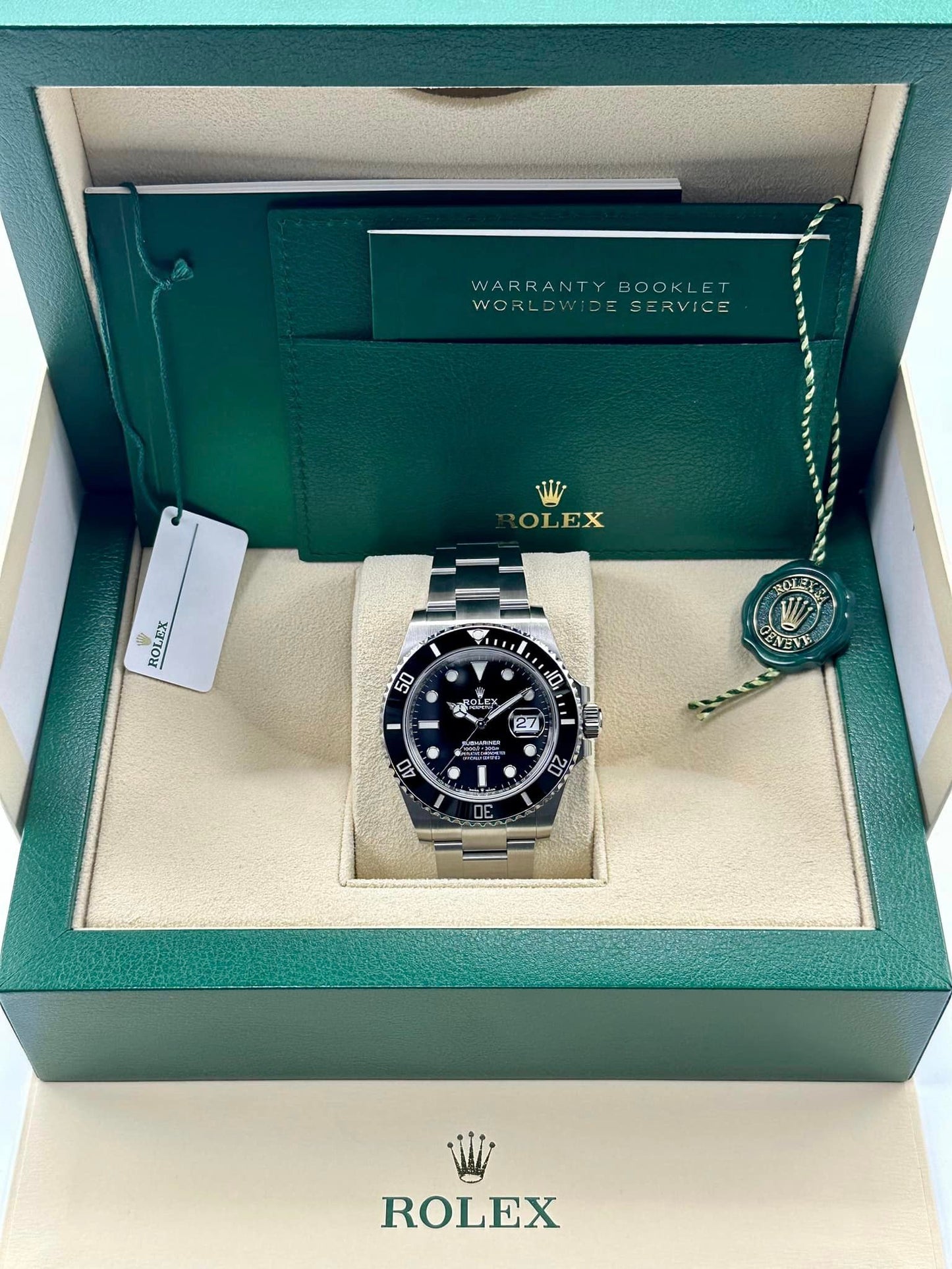 NEW 2023 Rolex Submariner Stainless Steel Black Dial Oyster - MyWatchLLC
