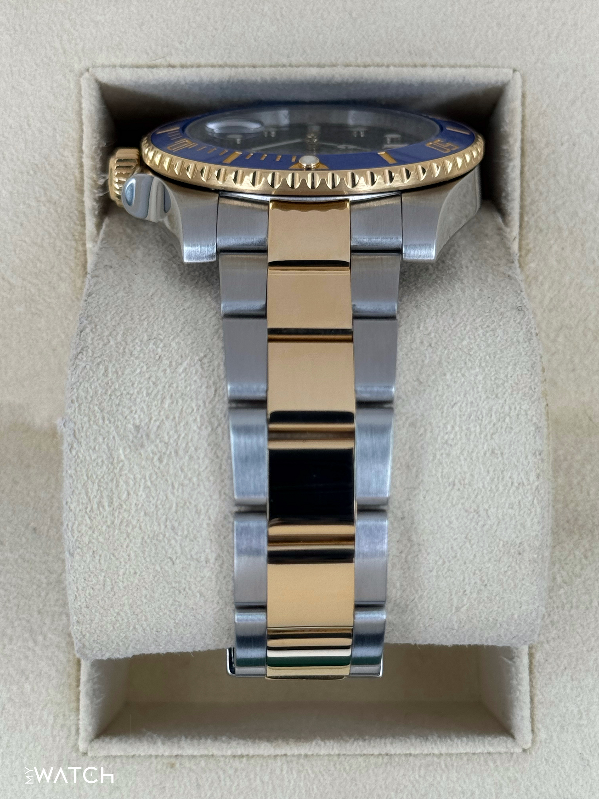 2016 Rolex Submariner "Bluesy" 40mm 116613LB Two-Tone Blue Dial - MyWatchLLC