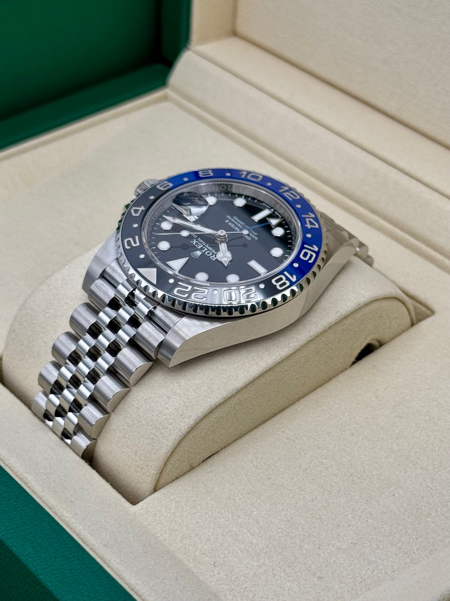 NEW 2025 Rolex GMT-Master II "Batgirl" 40mm 126710BLNR Jubilee - MyWatchLLC