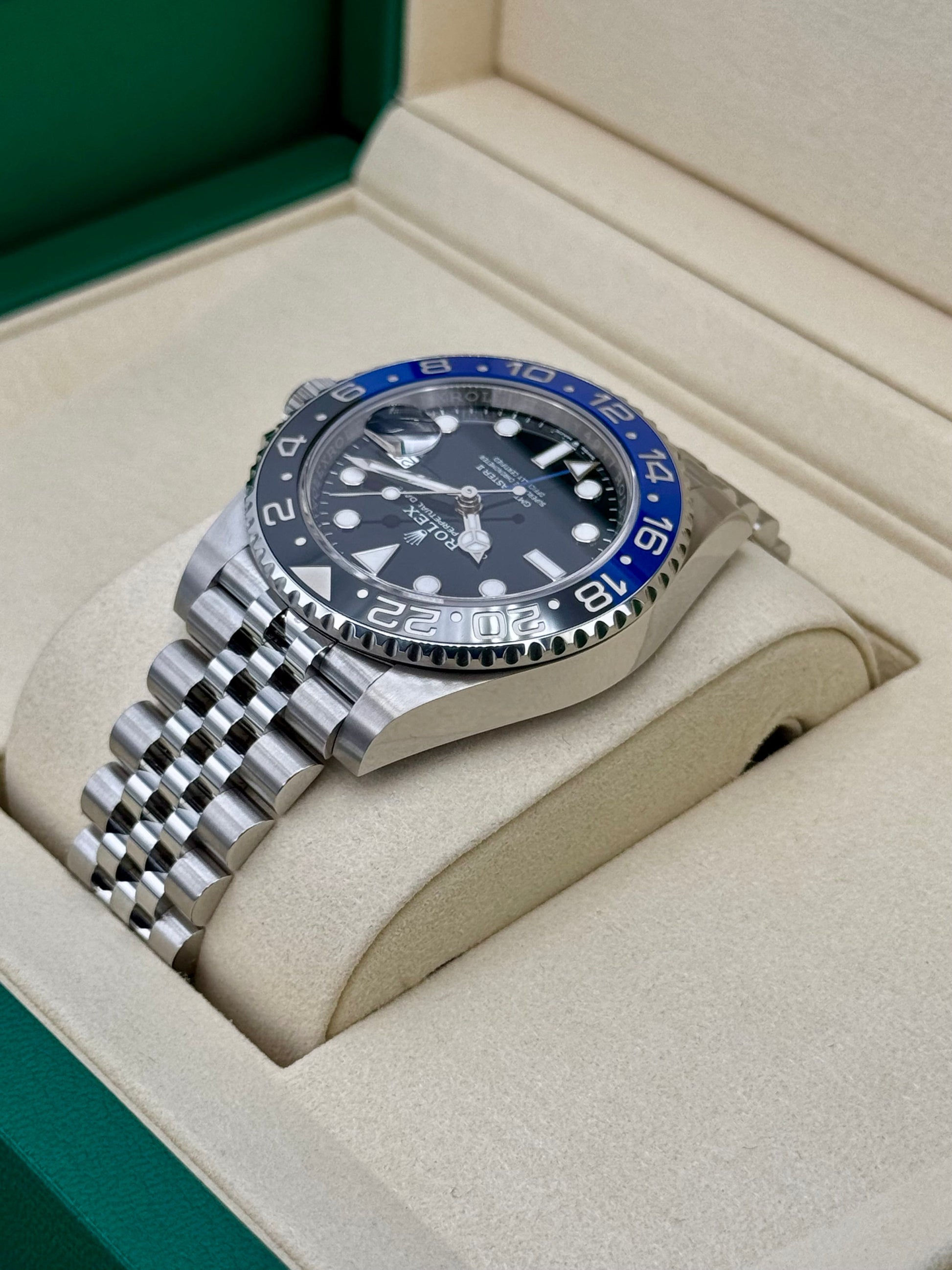 NEW 2025 Rolex GMT-Master II "Batgirl" 40mm 126710BLNR Jubilee - MyWatchLLC