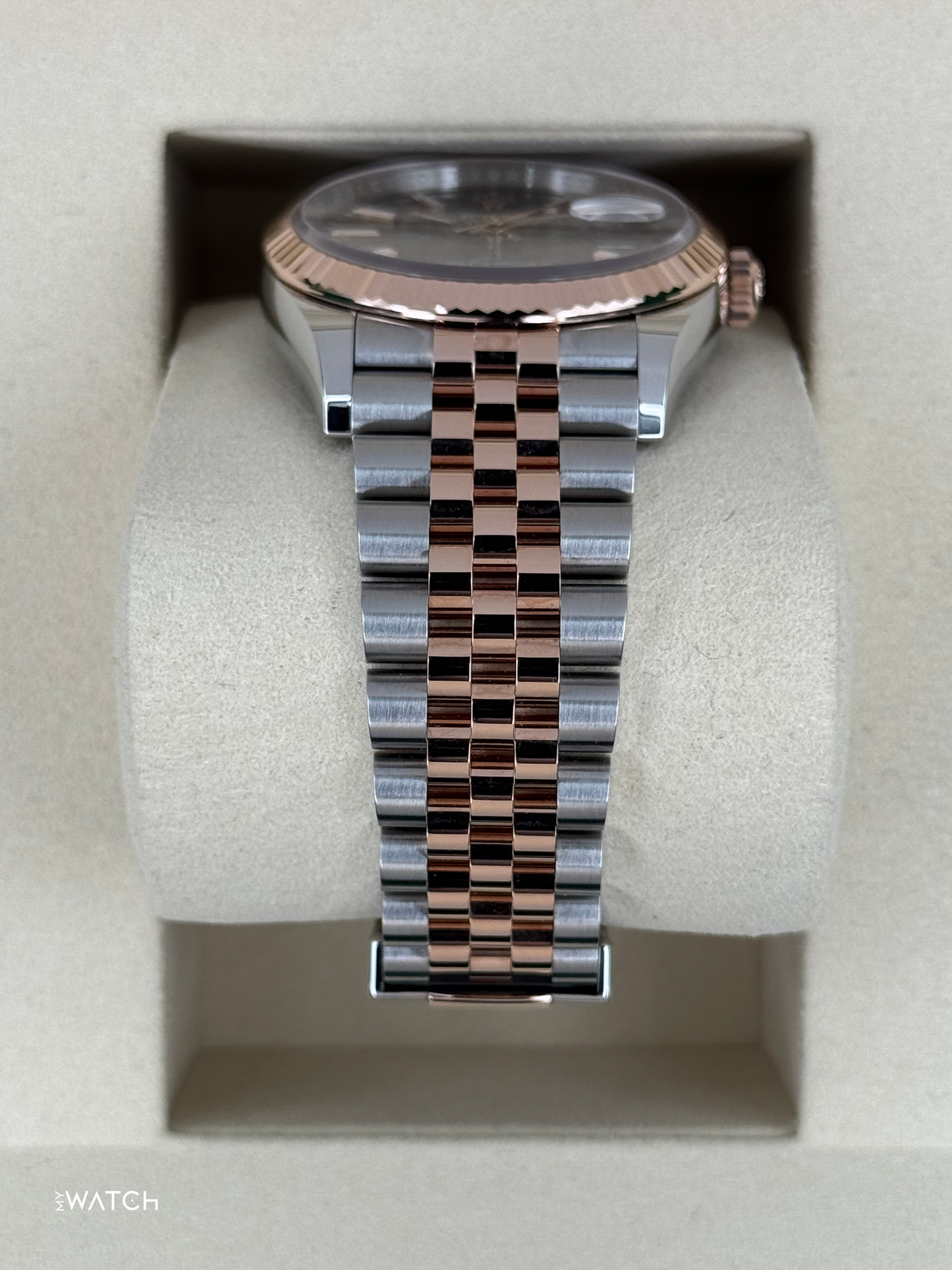 NEW 2025 Rolex Datejust 36mm 126231 Two-Tone Jubilee Chocolate Dial - MyWatchLLC