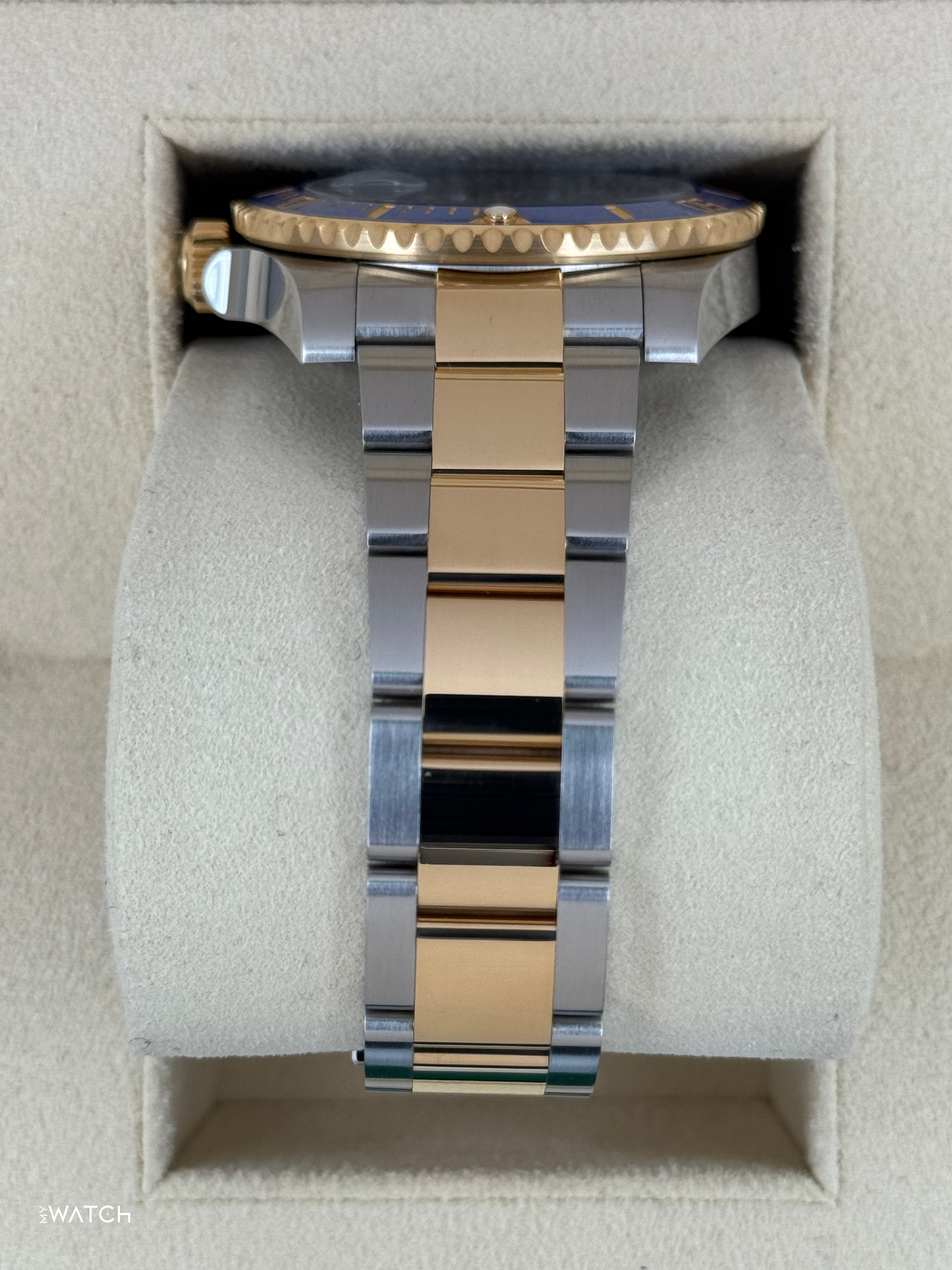 2017 Rolex Submariner "Bluesy" 40mm 116613LB Two-Tone Blue Dial - MyWatchLLC