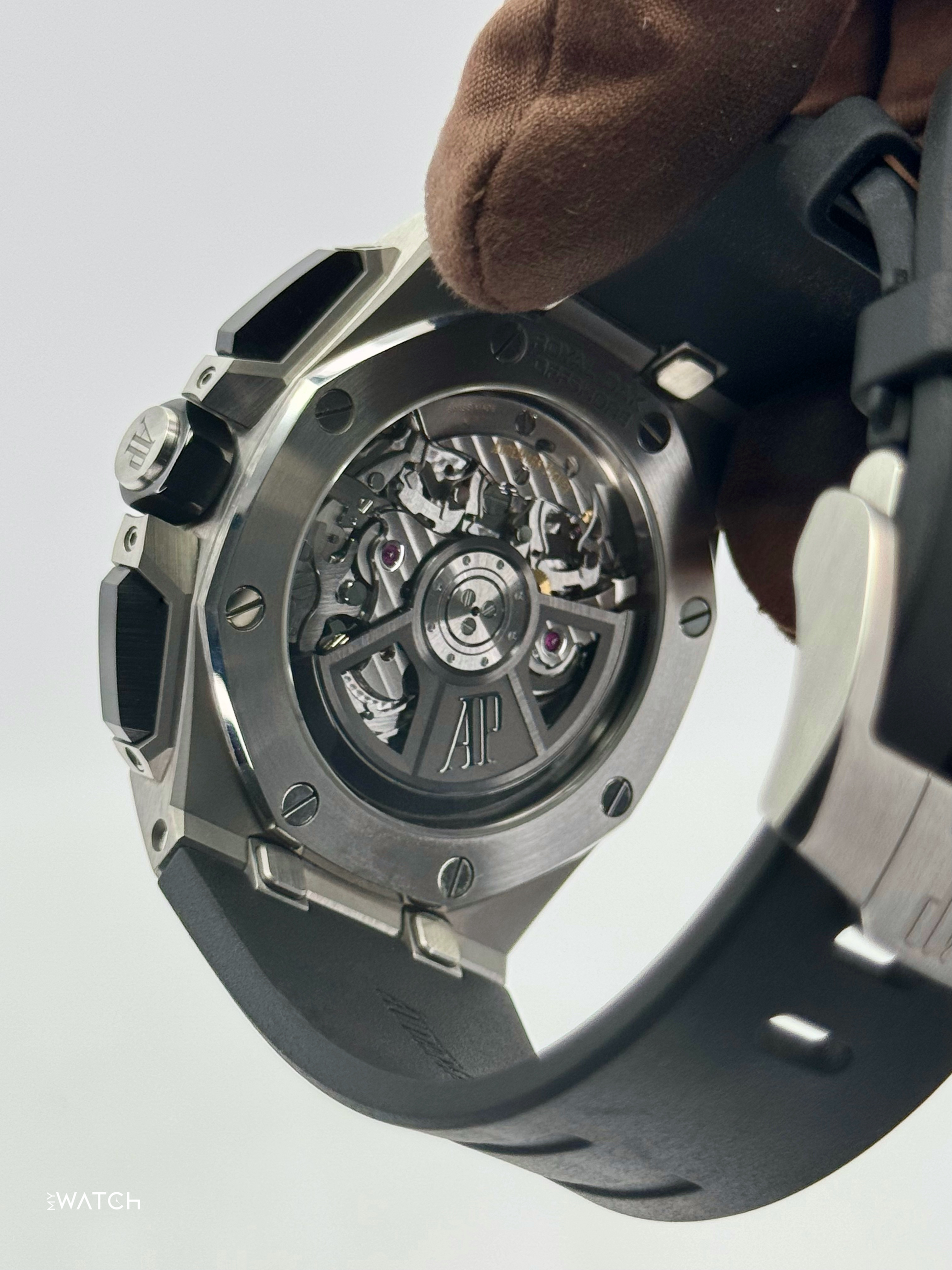 2022 Audemars Piguet Royal Oak Chronograph 43mm 26420SO Black Dial - MyWatchLLC