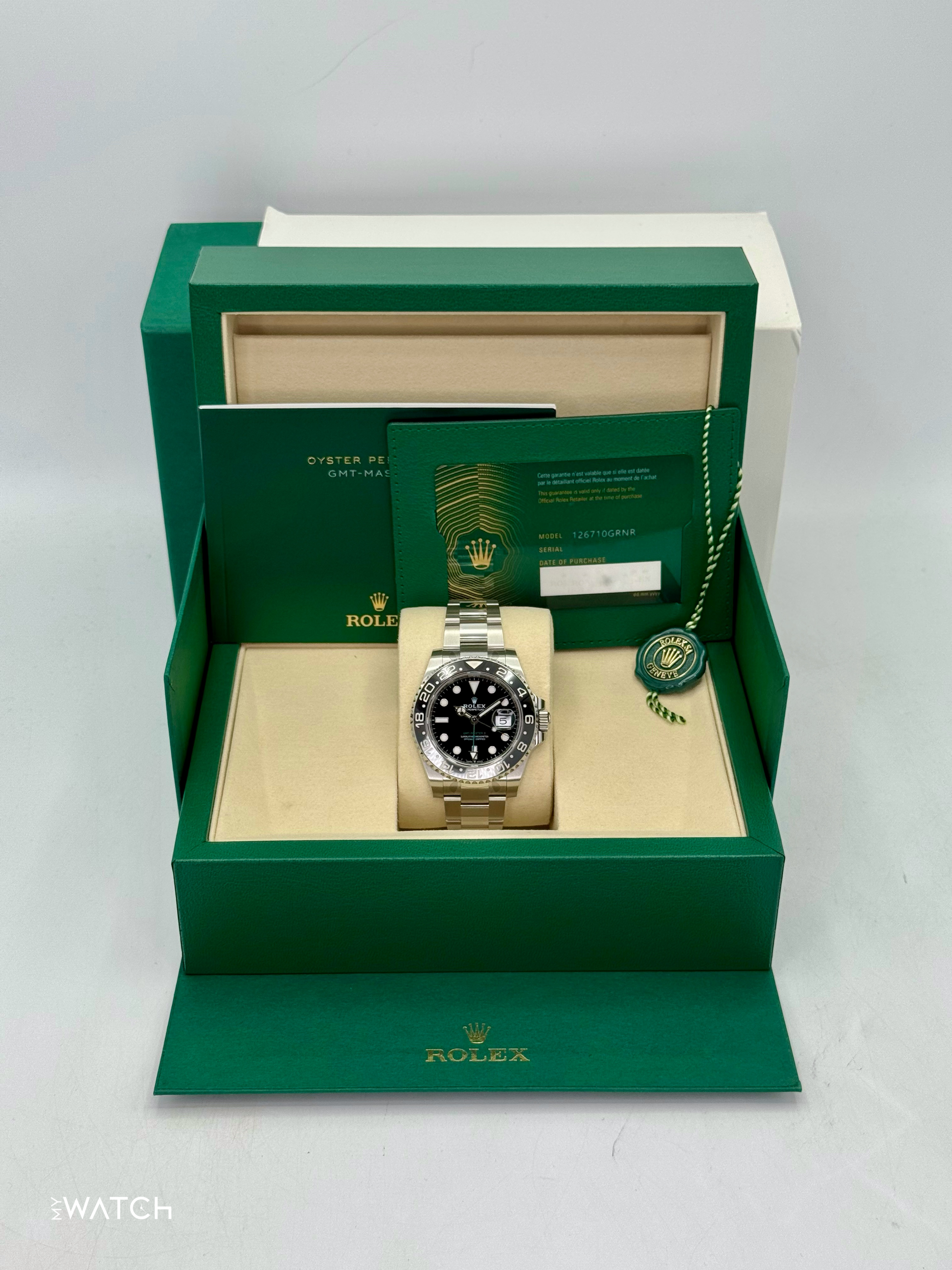 NEW 2025 Rolex GMT-Master II "Bruce Wayne" 40mm 126710GRNR Oyster - MyWatchLLC