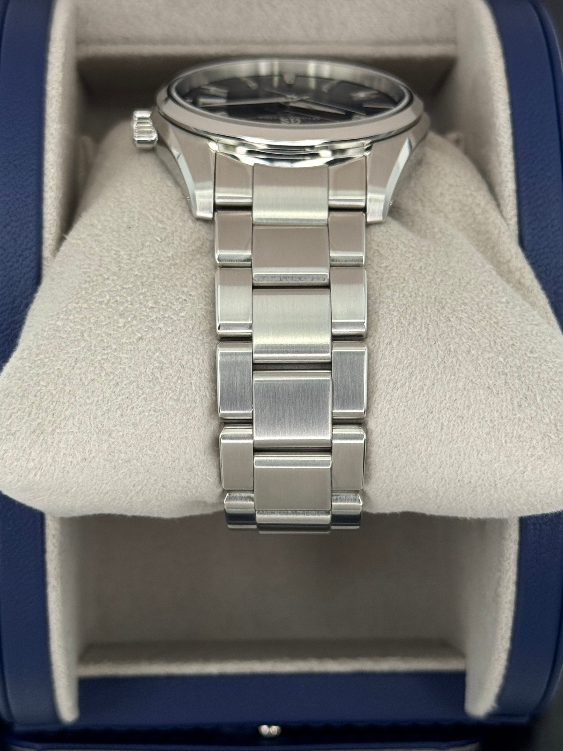 2025 Grand Seiko Heritage Collection 40mm SBGP013G Blue Dial - MyWatchLLC