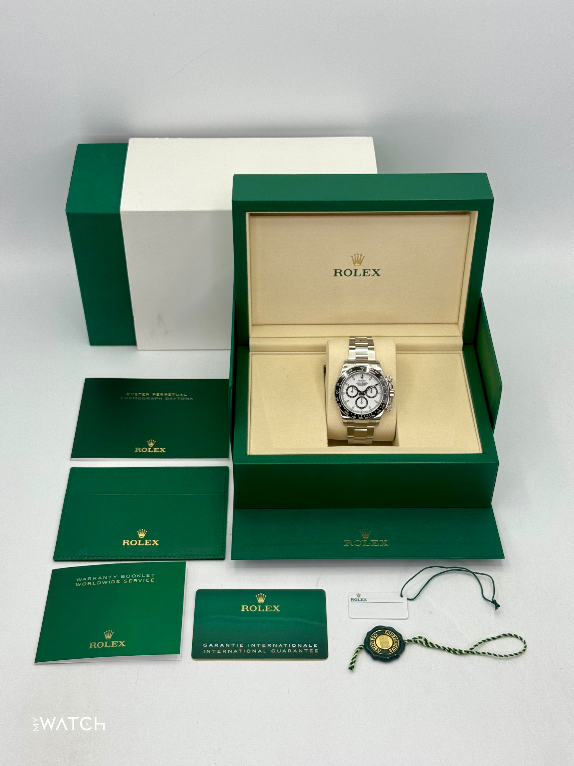 NEW 2025 Rolex Daytona 40mm 126500LN Stainless Steel Panda Dial (STICKERED) - MyWatchLLC