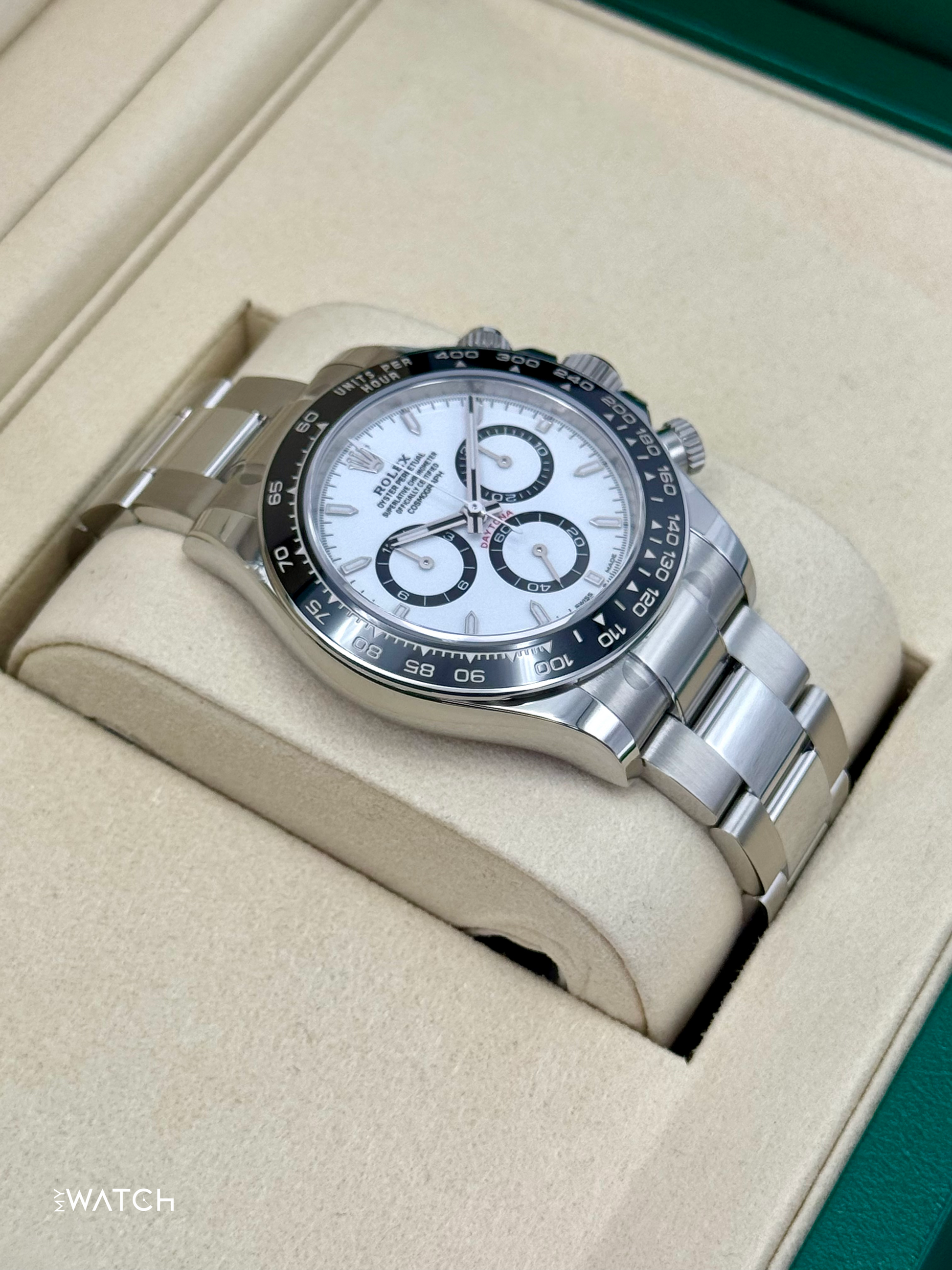 NEW 2025 Rolex Daytona 40mm 126500LN Stainless Steel Panda Dial (STICKERED) - MyWatchLLC